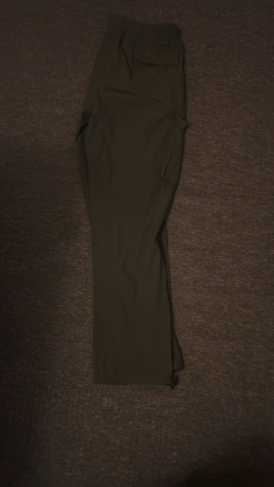 Fashion Nova Novemen Green Cargo Trousers Size US 38 / EU 54 - 3 Thumbnail
