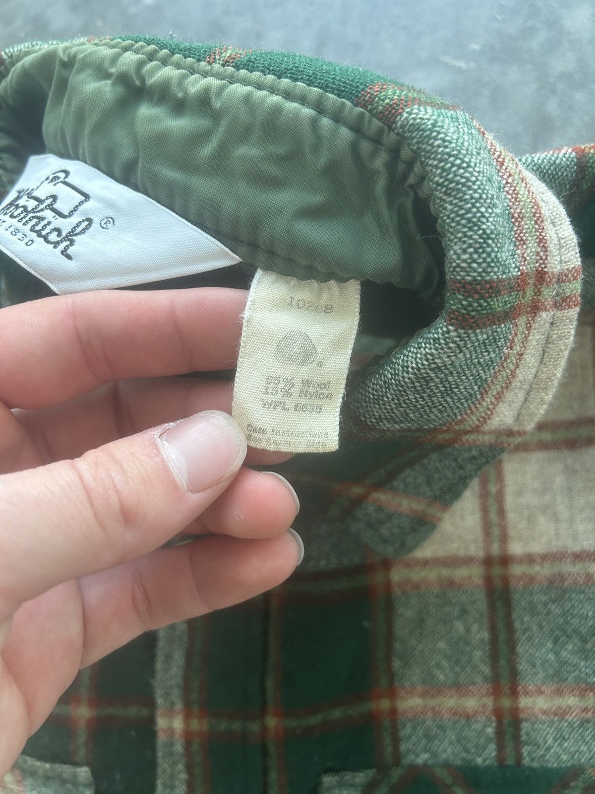 Vintage × Woolrich Woolen Mills Vintage 80s Woolrich Wool Flannel Shirt Size US M / EU 48-50 / 2 - 4 Thumbnail