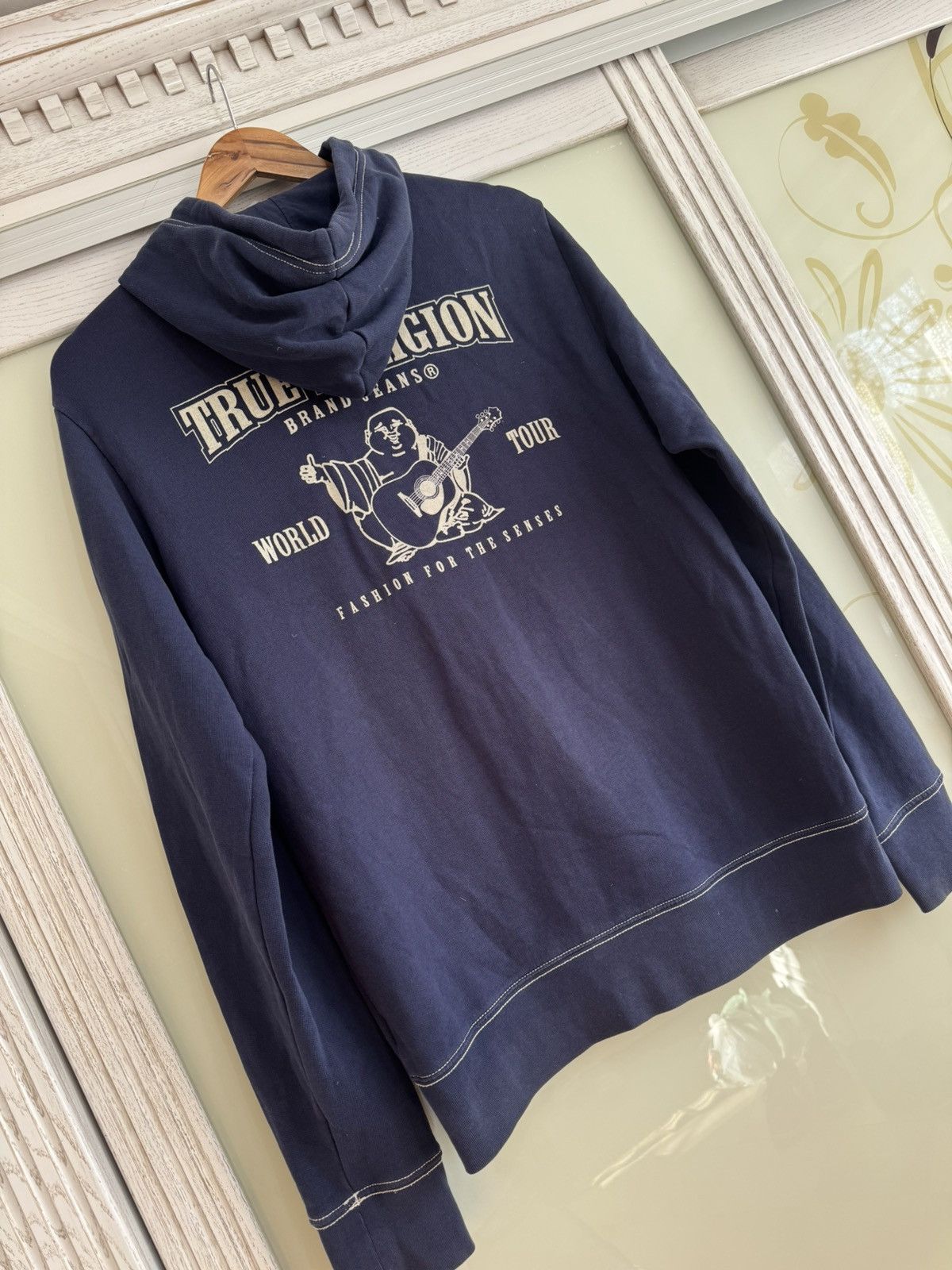 True Religion Vintage True Religion Zip Hoodie Japanese Brand Y2K 90’s Size US M / EU 48-50 / 2 - 6 Thumbnail