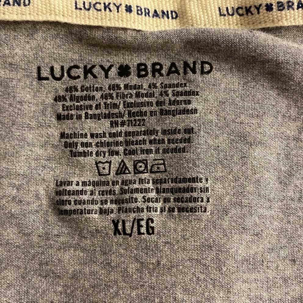True Religion Minimalist Gray Long Sleeve Top Lucky Brand XL Size XL / US 12-14 / IT 48-50 - 3 Thumbnail