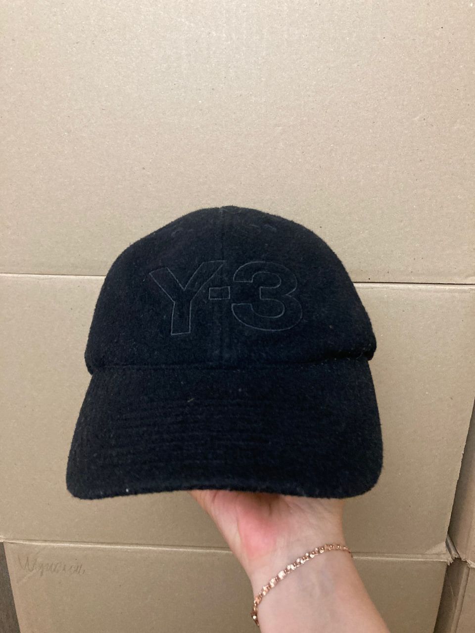 Yohji Yamamoto VINTAGE YOHJI YAMAMOTO Y-3 CAP HAT Y2K JAPANESE AVANT GARDE Size ONE SIZE - 2 Thumbnail