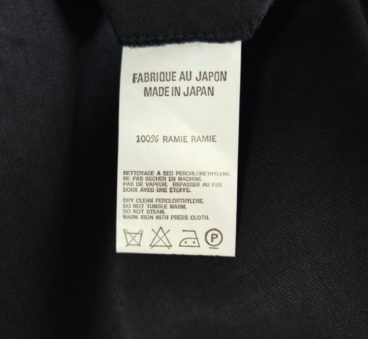 Yohji Yamamoto Yohji Yamamoto 2004SS Black Linen Blazer Size US M / EU 48-50 / 2 - 8 Thumbnail