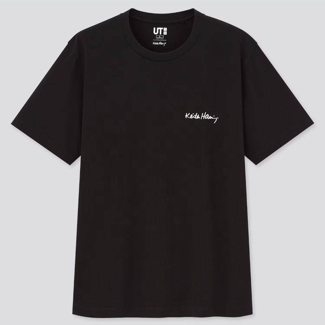 Uniqlo 💚 Uniqlo x Keith Haring Tokyo Short Sleeve Tee Black Size US L / EU 52-54 / 3 - 2 Thumbnail