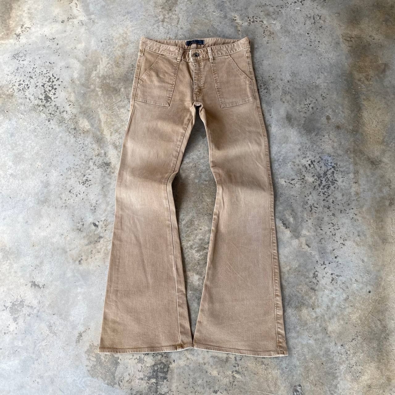 Hysteric Glamour SUPER FLARED JAPAN🎌EDICONSCIOUS PANT LOWRISE SLIM W29X31.5" Size US 29 - 1 Thumbnail