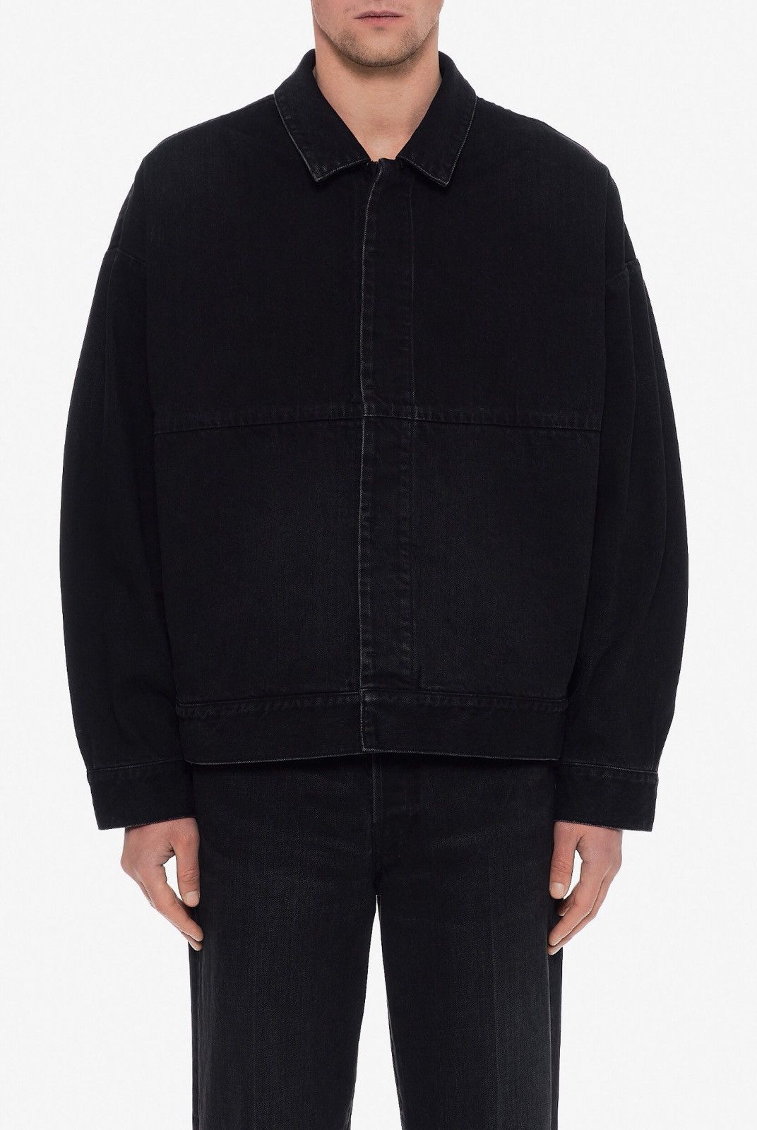Fear of God Last Fear of God Trucker Black Denim Jacket Size US L / EU 52-54 / 3 - 1 Thumbnail