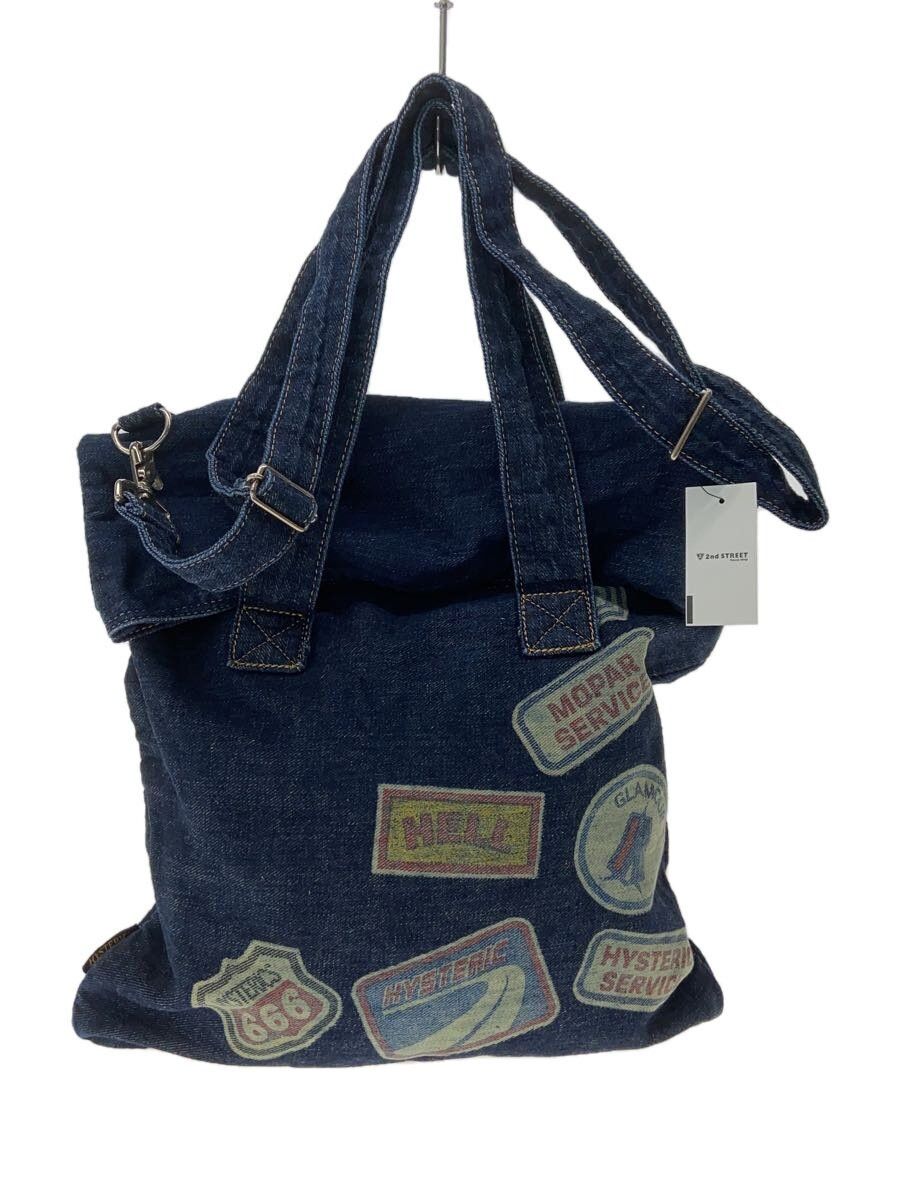 Hysteric Glamour ? Patches Denim Shoulder Bag | Grailed