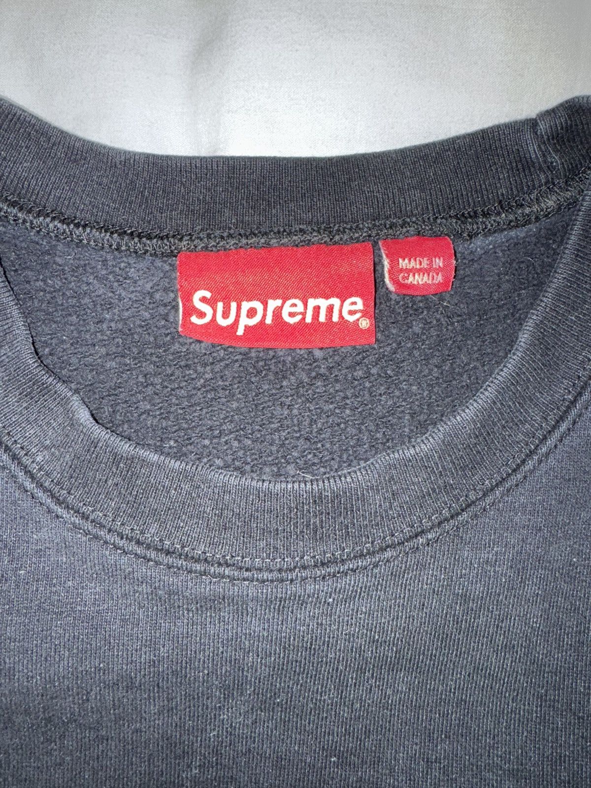 Supreme Supreme tonal box logo crewneck Size US M / EU 48-50 / 2 - 4 Thumbnail