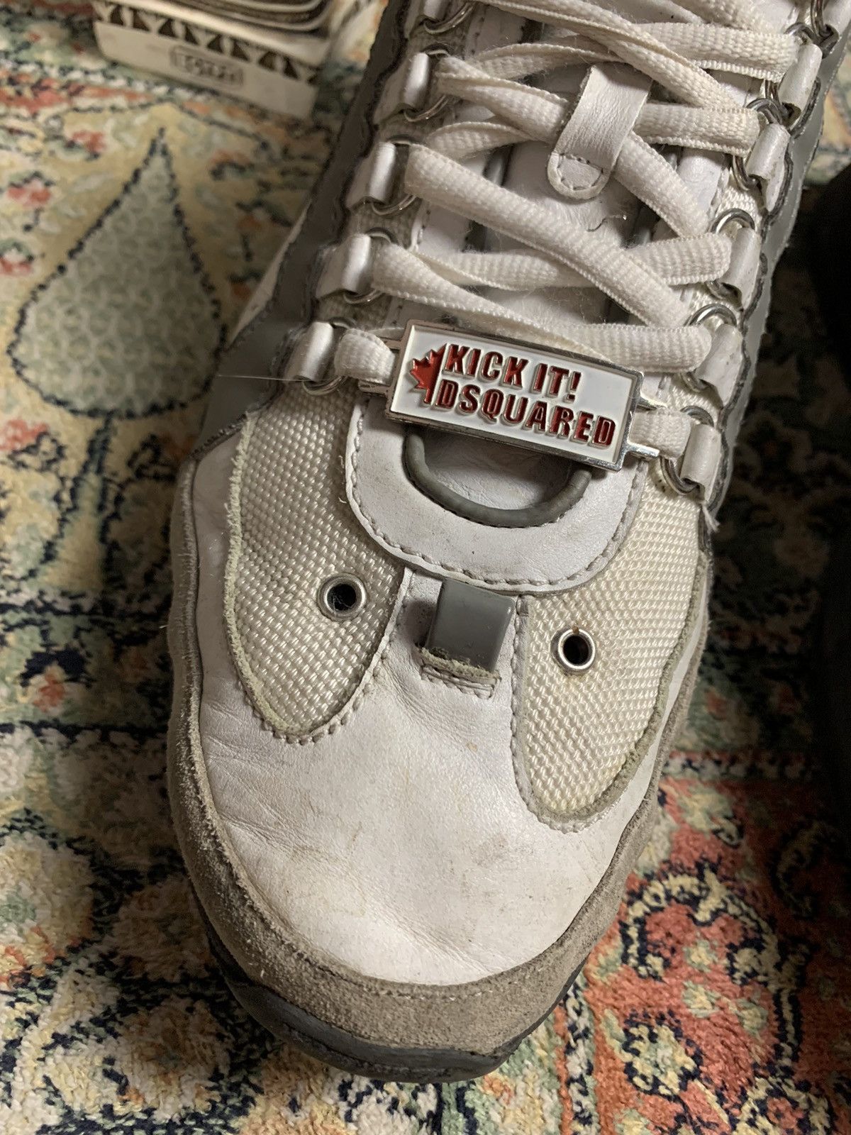 Dsquared2 × Vintage Vintage DSQUARED D2 Born To Rebel 1964 sneakers Size US 9 / EU 42 - 4 Thumbnail
