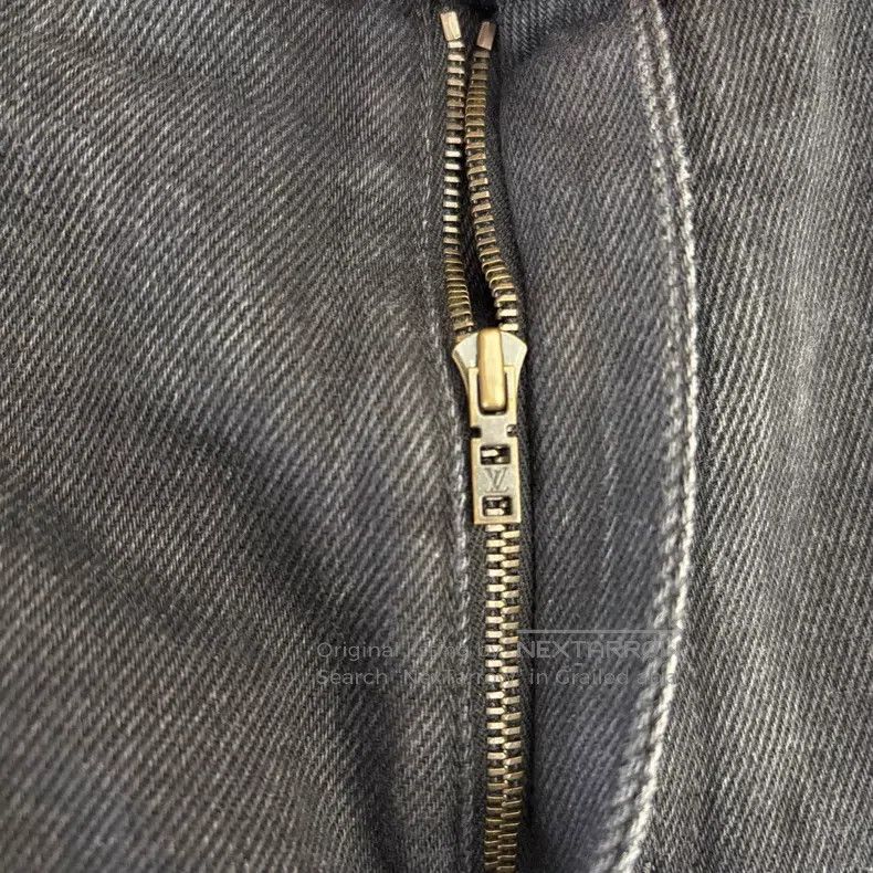 Louis Vuitton Louis Vuitton Washed Black Ash Lumber Cameo Jeans Size US 32 / EU 48 - 8 Thumbnail