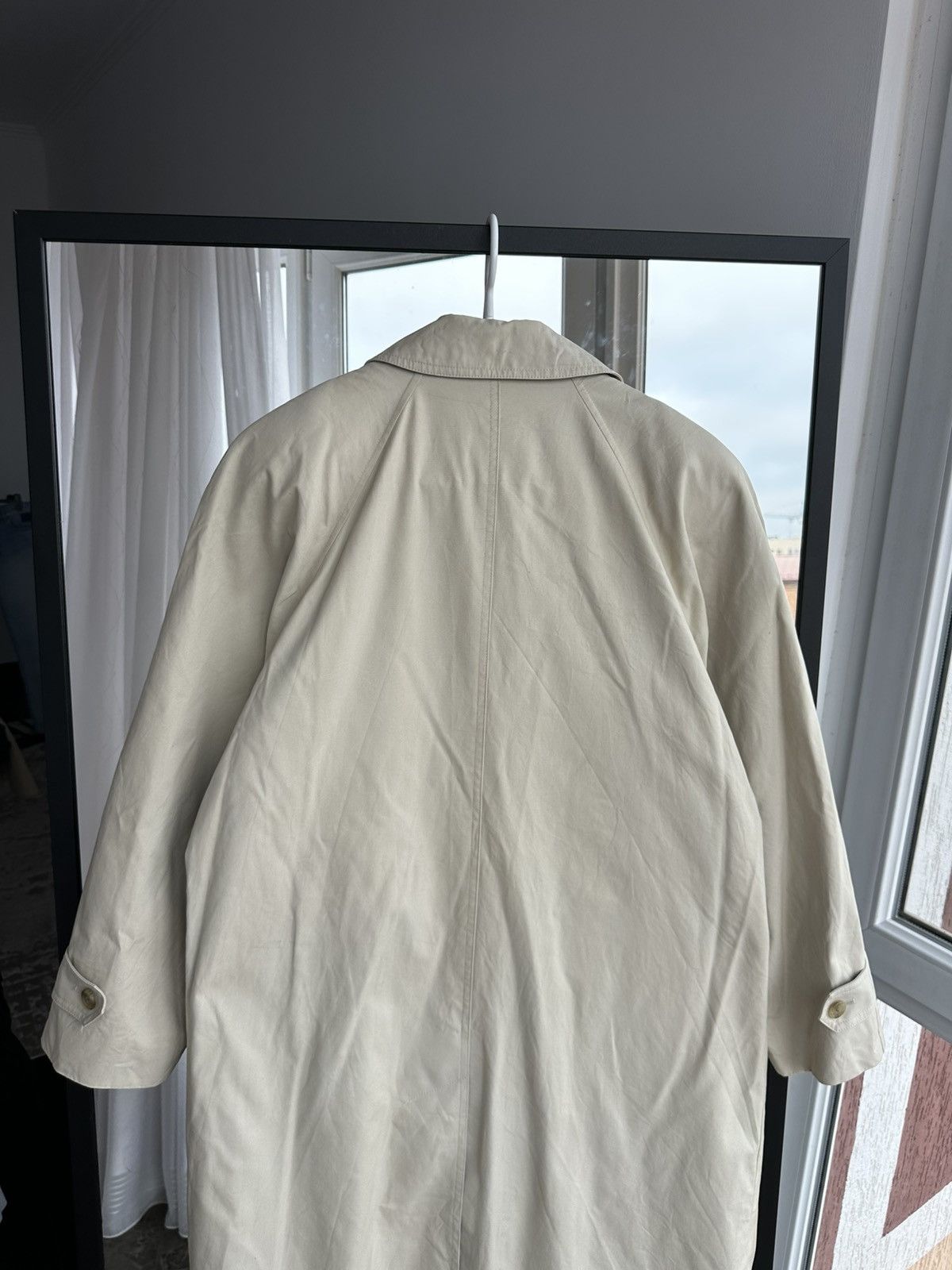 DAKS DAKS London Vintage Beige Trench Coat Japan MadeCheck Lining Size US M / EU 48-50 / 2 - 4 Thumbnail