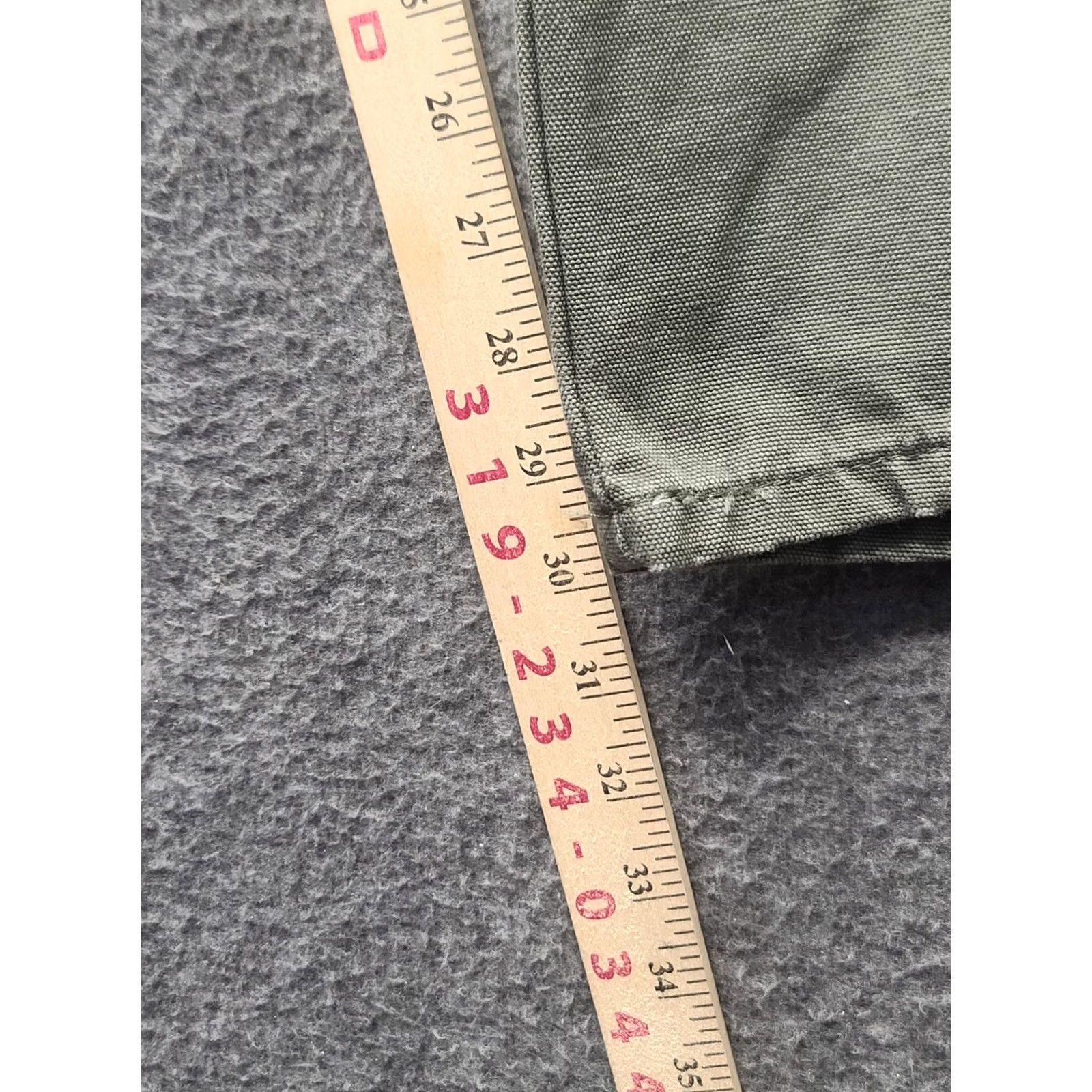 Dickies Dickies Carpenter Jeans Mens 38x30 Relaxed Straight Leg Workwear Rugged Green Cotton Denim 90s Mens Size US 38 / EU 54 - 6 Thumbnail