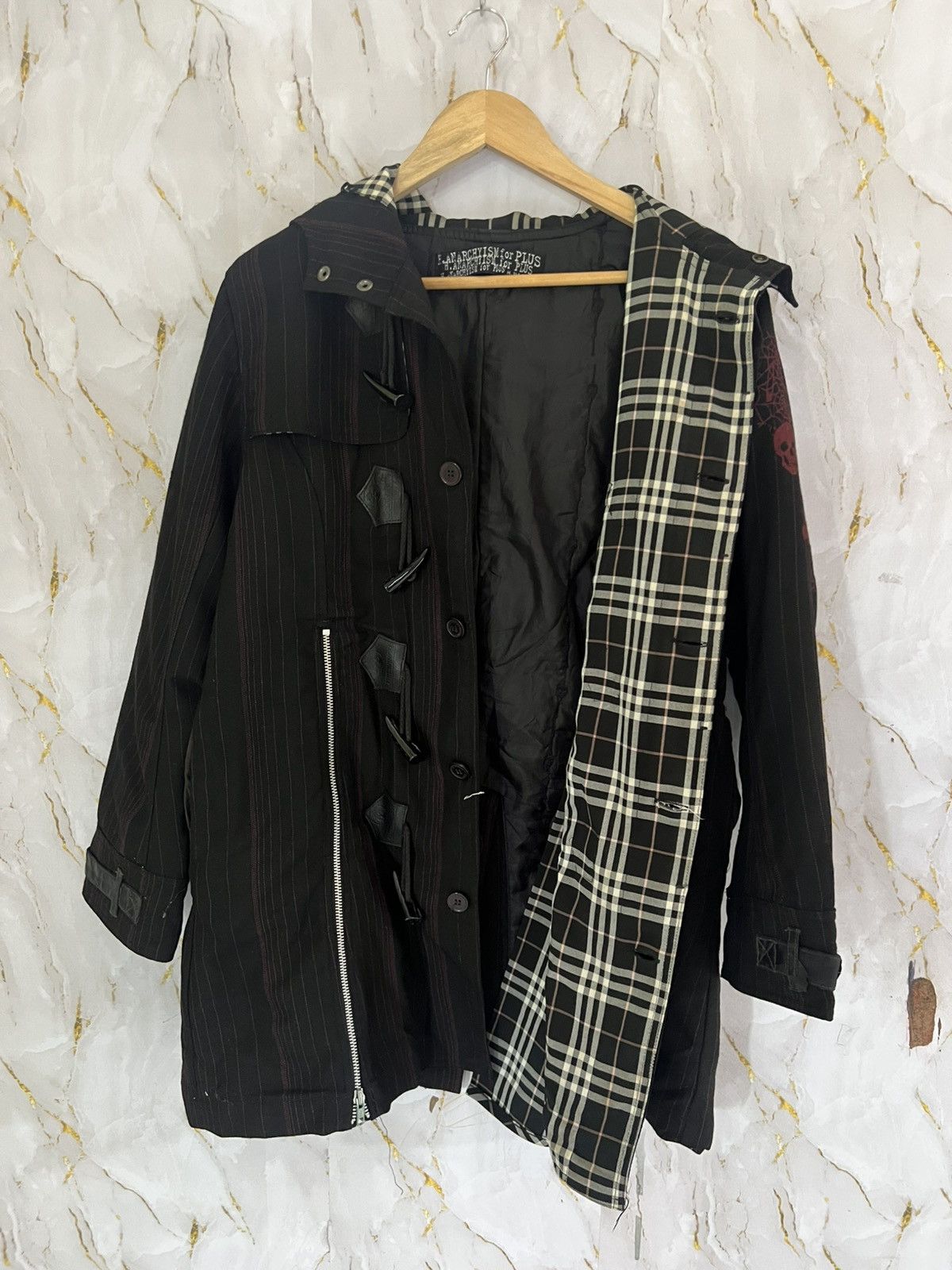 Japanese Brand THE ANARCHISM PUNK JACKET Size US M / EU 48-50 / 2 - 3 Thumbnail