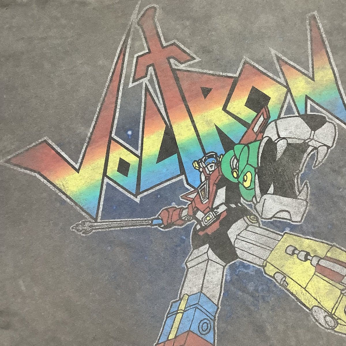 Anime × Japanese Brand × Vintage Vintage Sunfaded Voltron Defence of the Universe Rangers Size US M / EU 48-50 / 2 - 4 Thumbnail