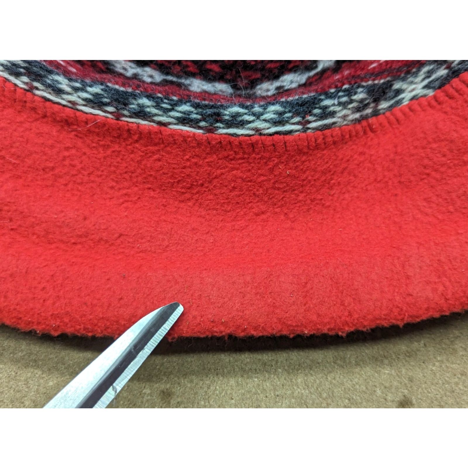 Vintage VINTAGE Turtle Fur USA Beanie Hat Size M Striped Wool Lined Knit Beanie Mens Womens Size ONE SIZE - 3 Thumbnail