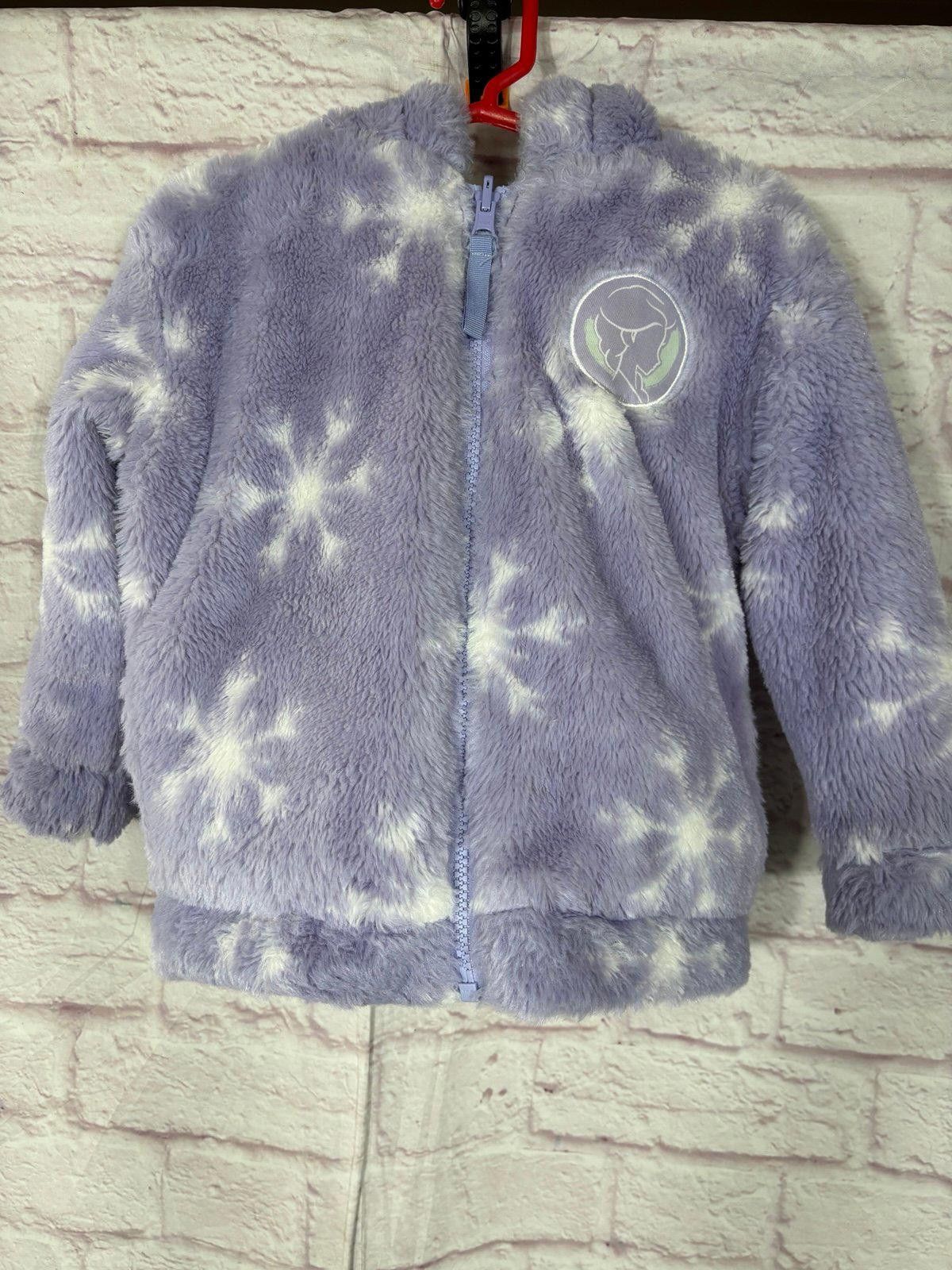 Cold World Frozen Goods Disney Frozen Reversible Kids Jacket with Elsa Print 3T Size ONE SIZE - 6 Thumbnail