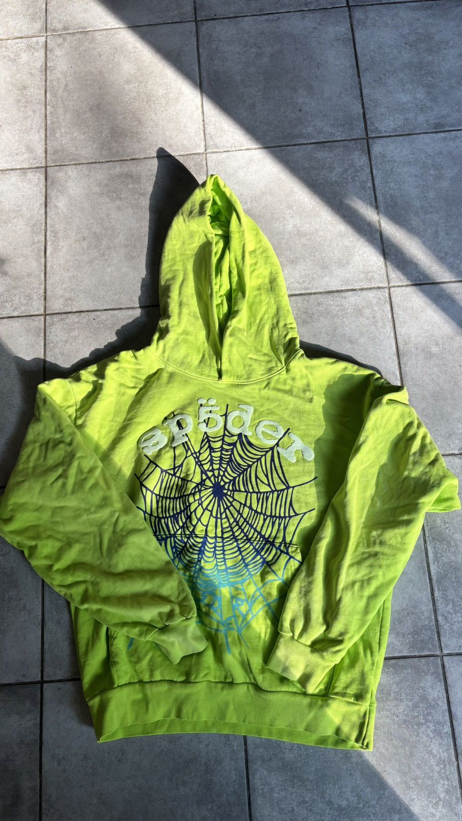 Sp5der Neon sp5der hoodie Size US L / EU 52-54 / 3 - 1 Thumbnail