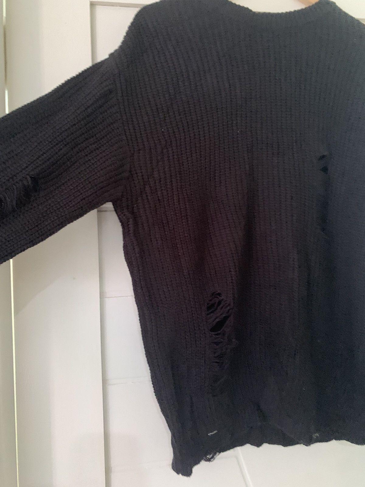 Japanese Brand × Vintage Japanese Vintage Brand Black Knitwear Size S / US 4 / IT 40 - 4 Thumbnail