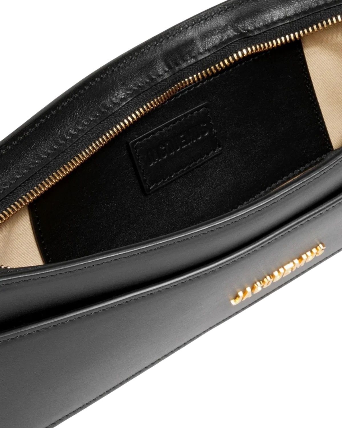 Jacquemus Jacquemus Le Ciuciu Leather Shoulder Bag — Black, One Size Size ONE SIZE - 4 Thumbnail
