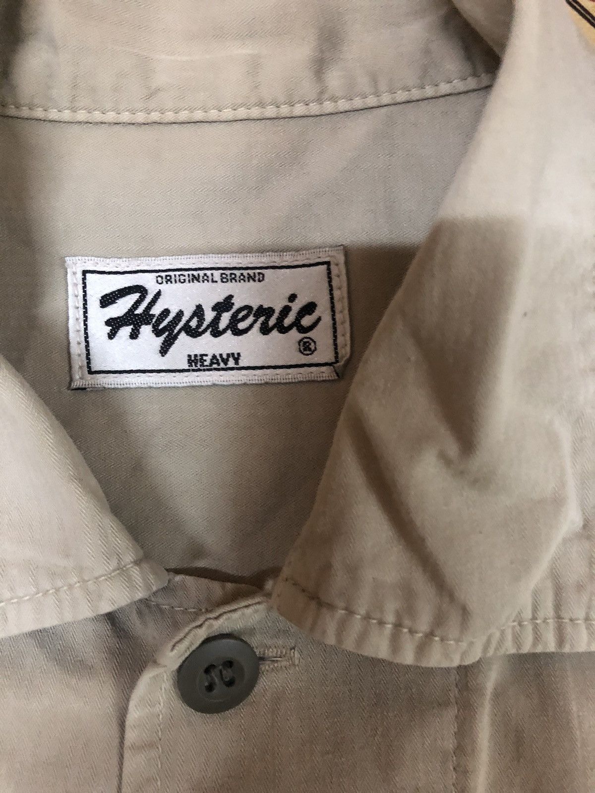 Hysteric Glamour Hysteric Glamour Army 666 Button Ups Shirt Size US M / EU 48-50 / 2 - 3 Thumbnail