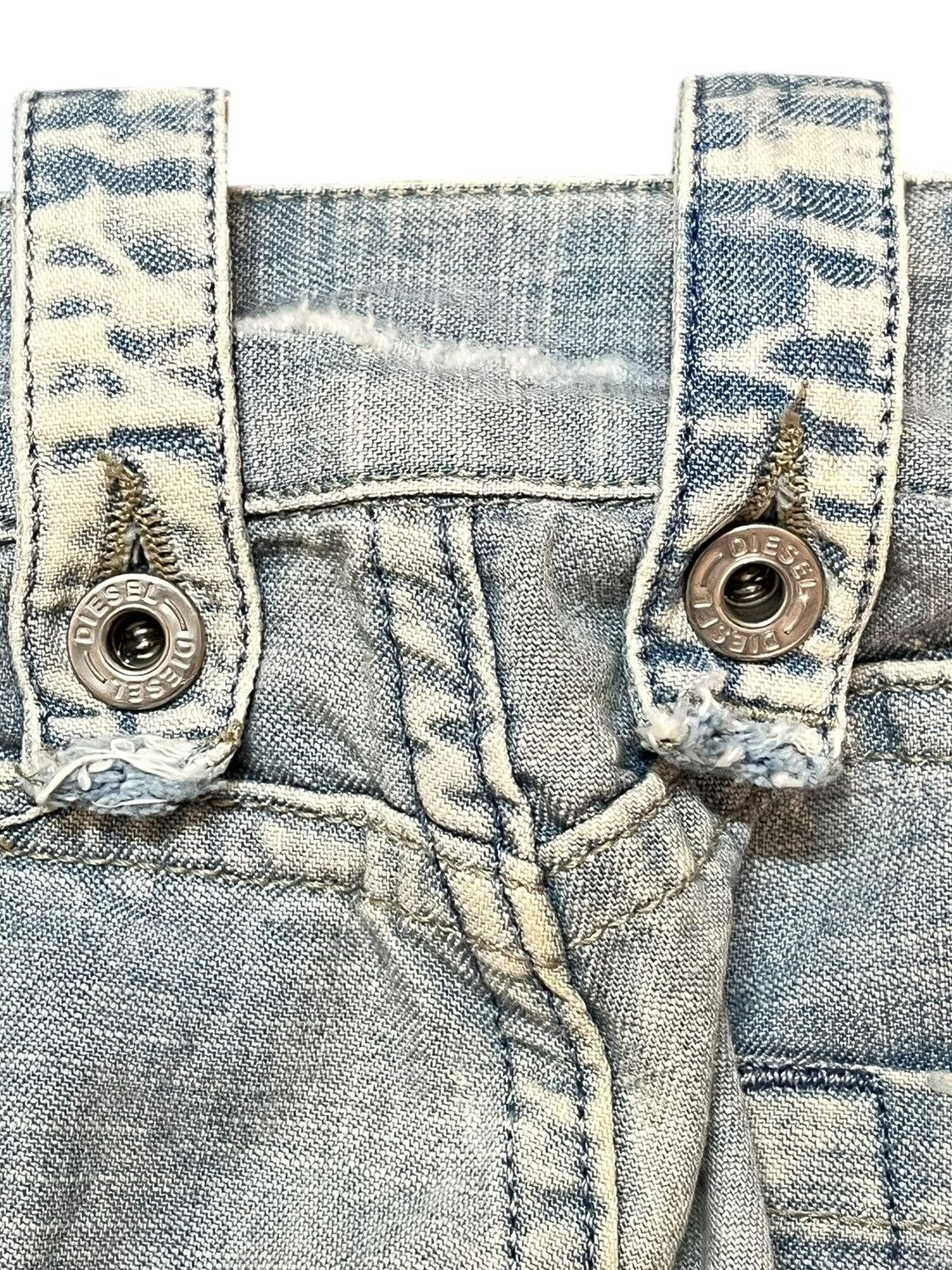 Diesel Vintage Diesel Faded Baggy Wide Leg Skater Denim Size US 32 / EU 48 - 8 Thumbnail