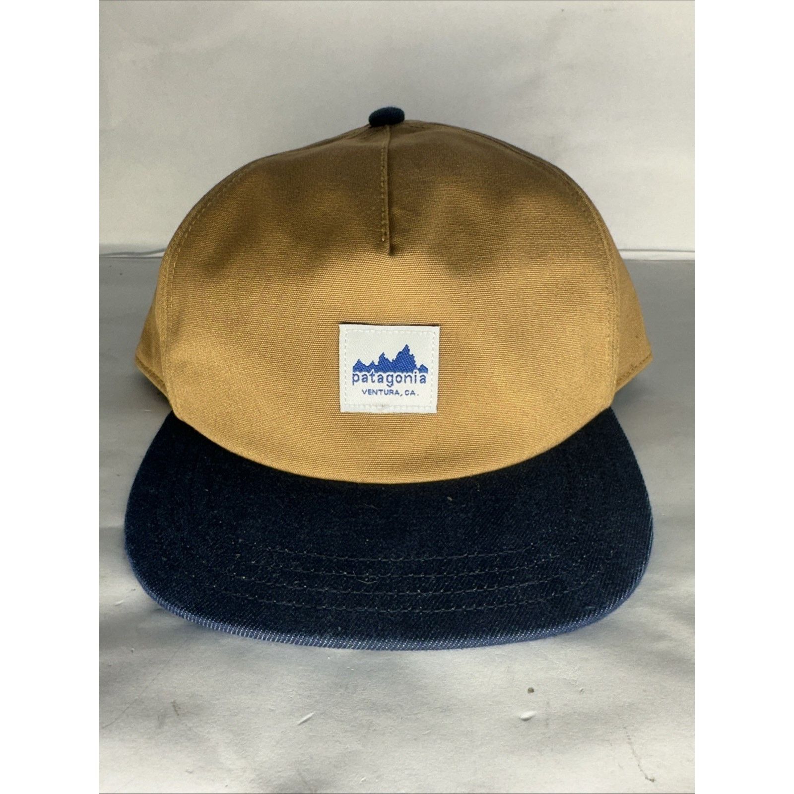 Patagonia Patagonia Range Cap Hat Snapback Flat Bill Duck Canvas Brown Size ONE SIZE - 1 Thumbnail