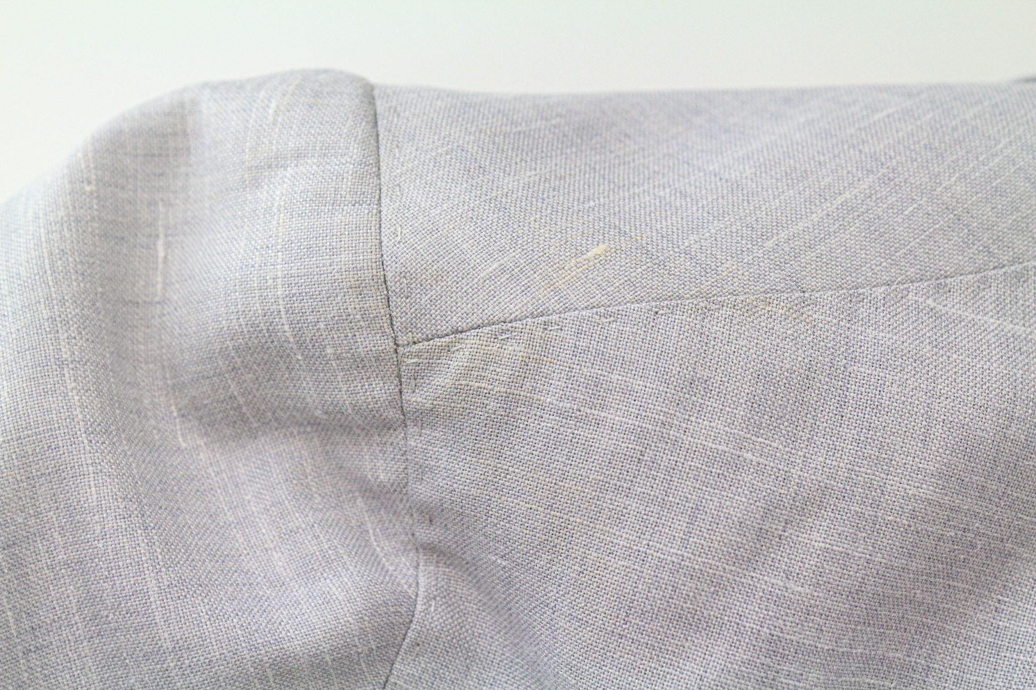 Suitsupply HAVANA JETTED UK46R Grey Wool Silk Linen Suit 75297 Size 46R - 11 Thumbnail
