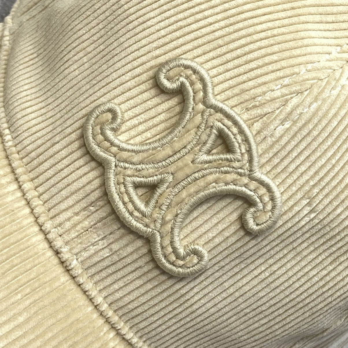 Celine CELINE Triomphe Baseball Cap In Cotton Size ONE SIZE - 2 Thumbnail