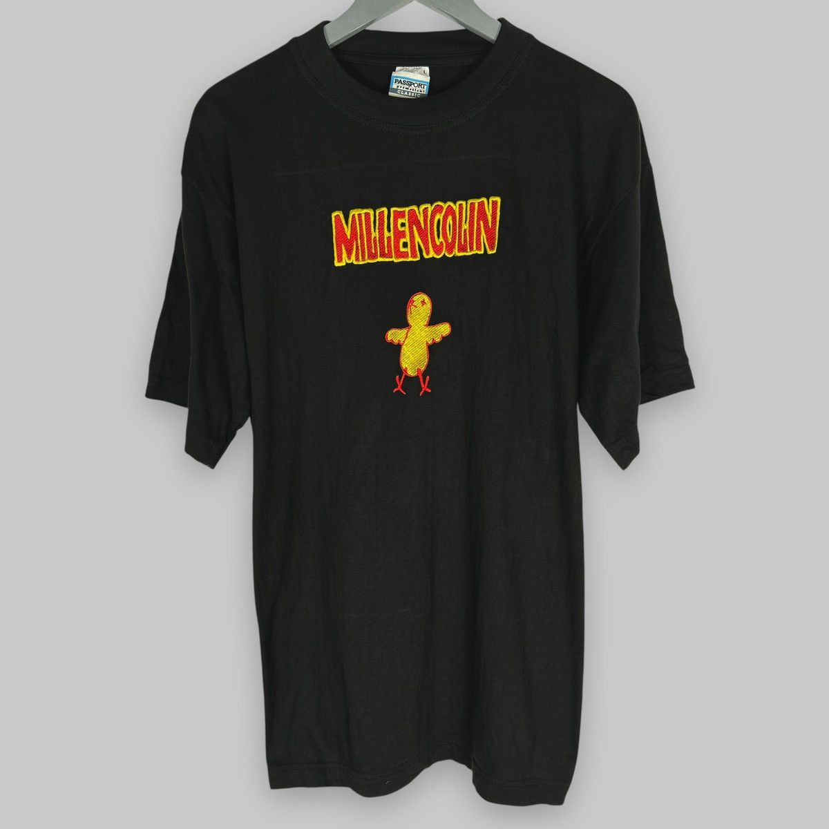 Band Tees Vintage 90s Millencolin Embroidered Logo Euro Punk T Shirt Size US L / EU 52-54 / 3 - 1 Thumbnail