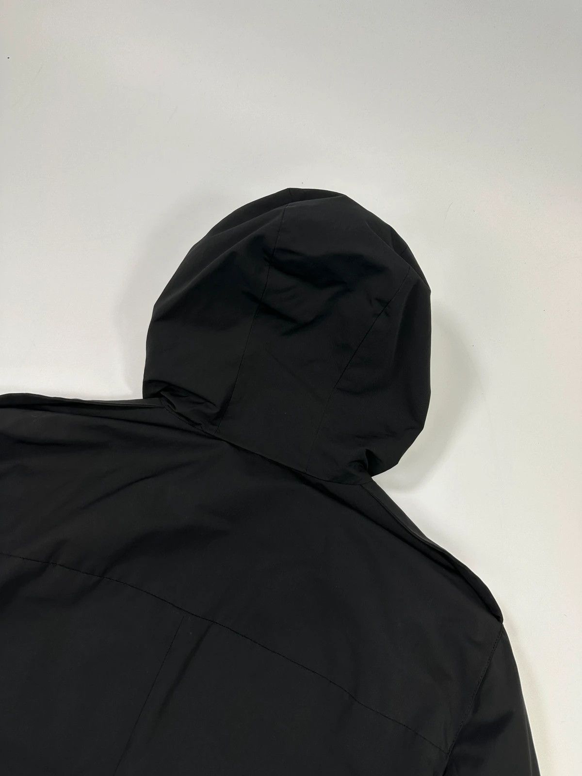 Prada Prada Milano FW07 Technical Waterproof Black Hooded Jacket Size US M / EU 48-50 / 2 - 7 Thumbnail