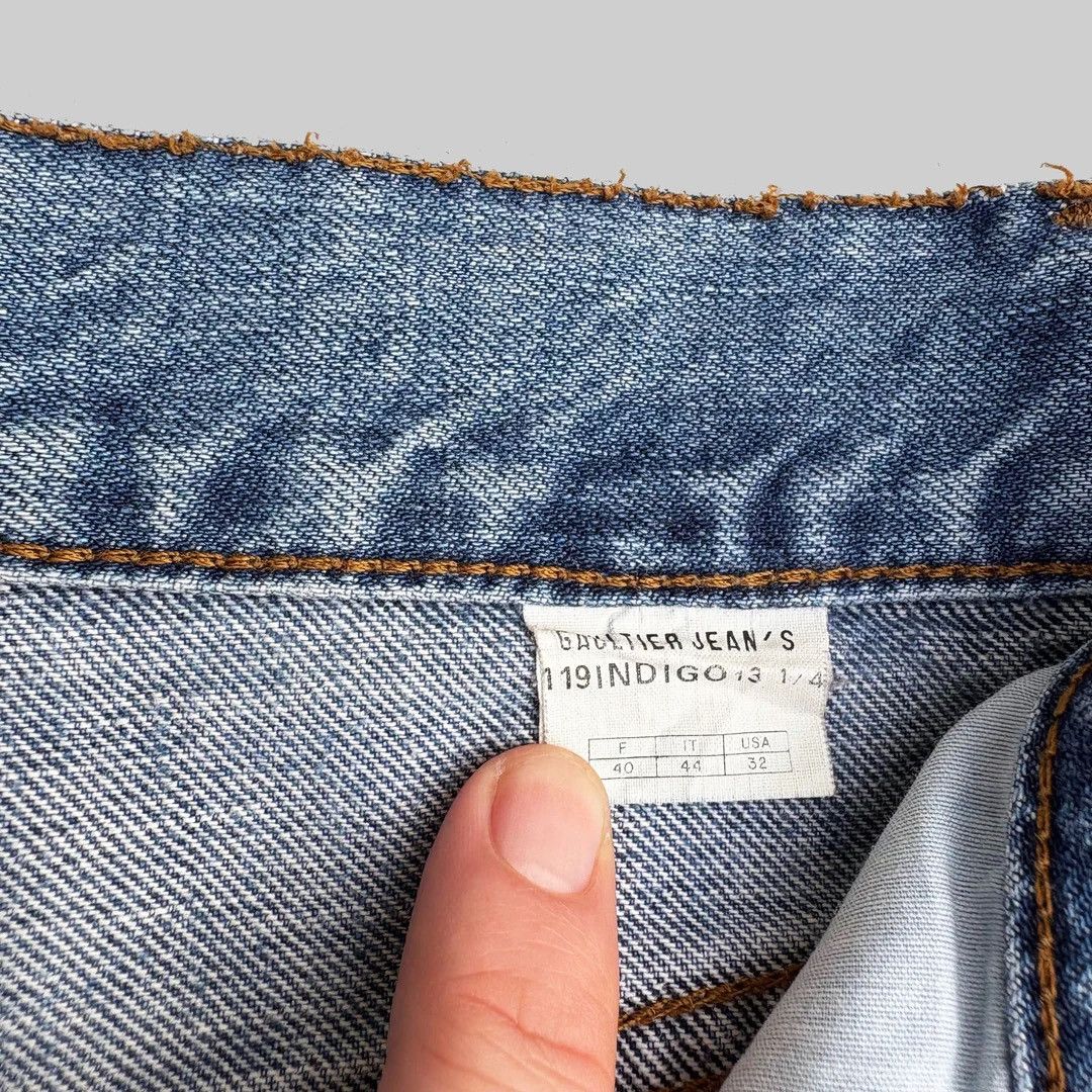 Jean Paul Gaultier Jean-Paul Gaultier Jean’s 1990 90s Vintage W28 Denim Jeans Size 28" / US 6 / IT 42 - 6 Thumbnail