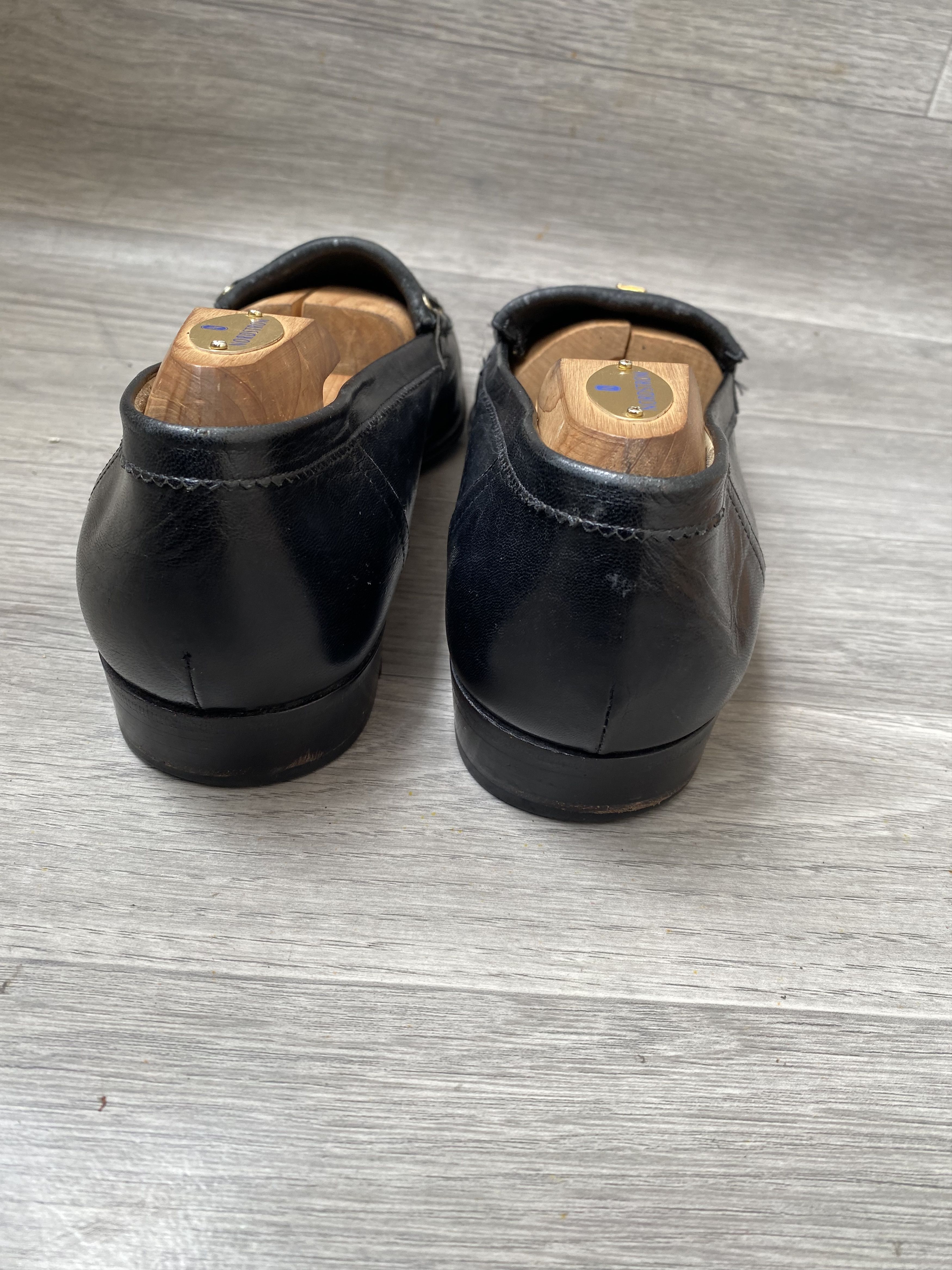 Gucci Gucci tomford era black leather slip on penny loafer uk 9s Size US 10 / EU 43 - 7 Thumbnail