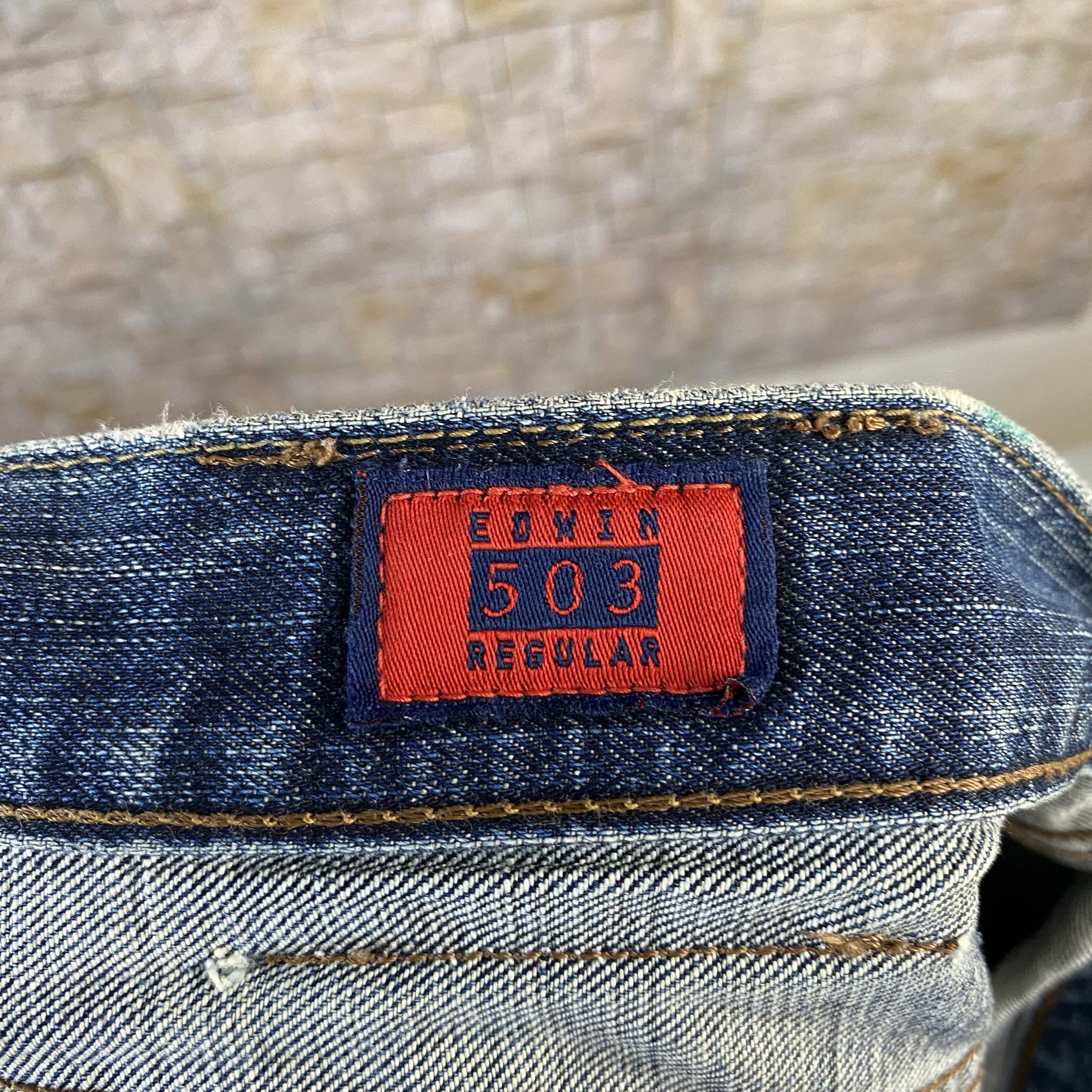 Edwin Edwin Blue Denim vintage Pants #7587 Size US 32 / EU 48 - 19 Thumbnail