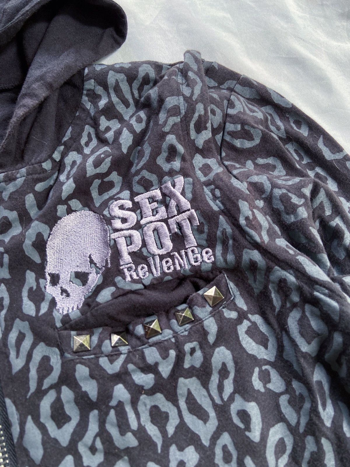 Sex Pot ReVeNGe SEX POT REVENGE PUNK ZIP HOODIE & CAN BE VEST JACKET Size US S / EU 44-46 / 1 - 6 Thumbnail