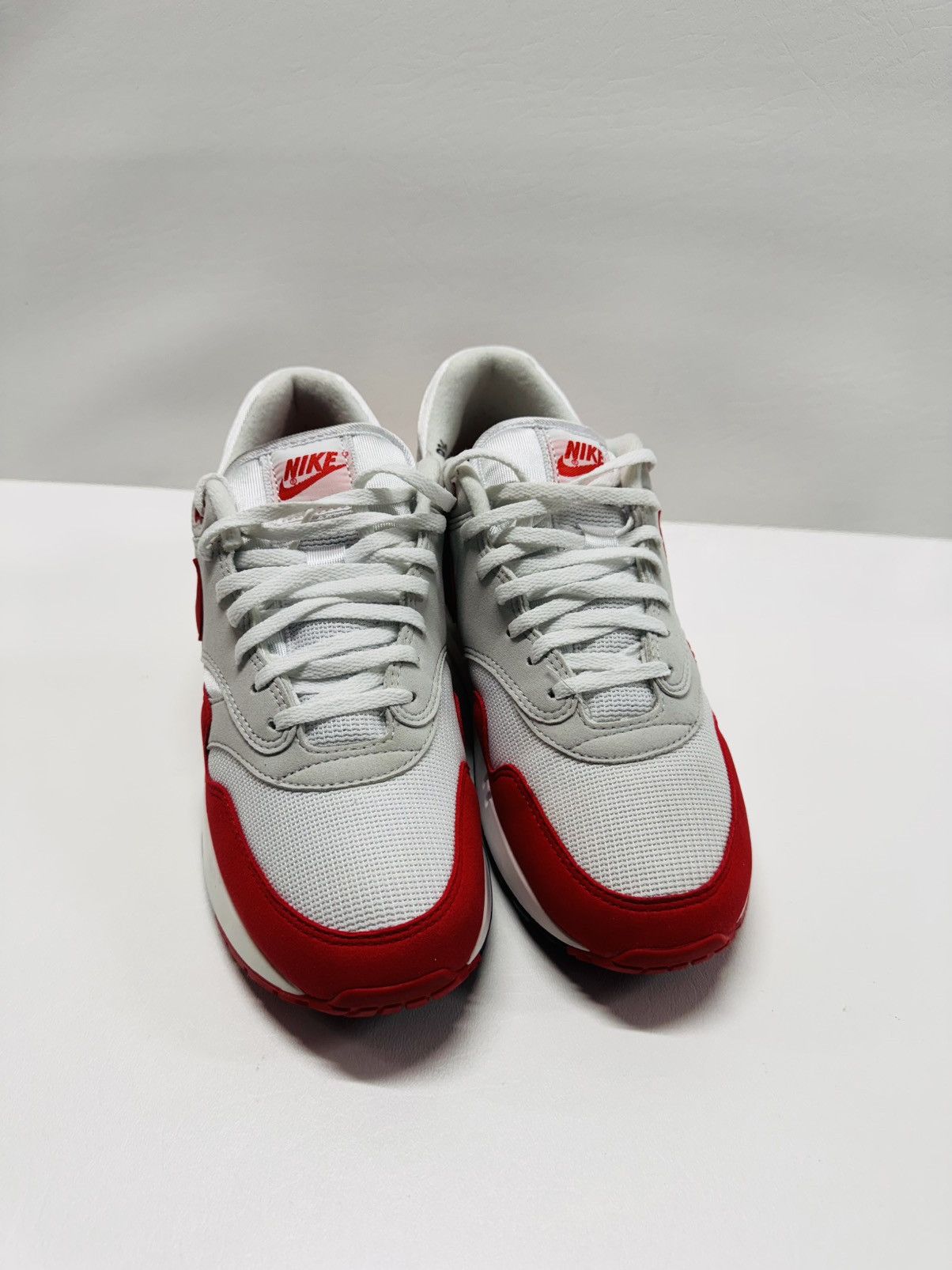 Nike Nike Air Max 1 ‘86 OG Big Bubble University Red/White/Grey Size US 9.5 / EU 42-43 - 4 Thumbnail