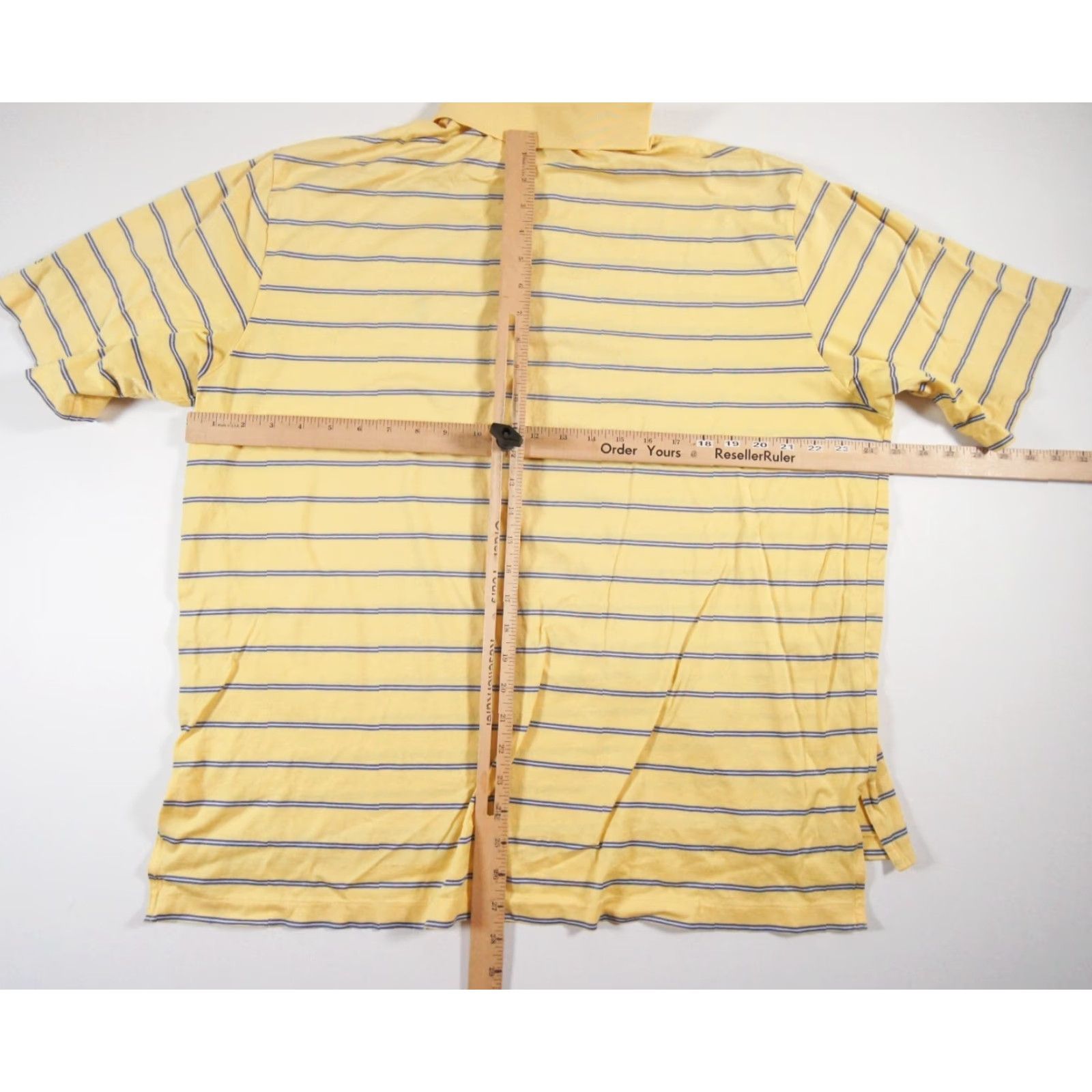 Polo Ralph Lauren VINTAGE Ralph Lauren Polo Shirt Mens XL Short Sleeve Striped Cotton Casual Preppy Size US XL / EU 56 / 4 - 7 Thumbnail