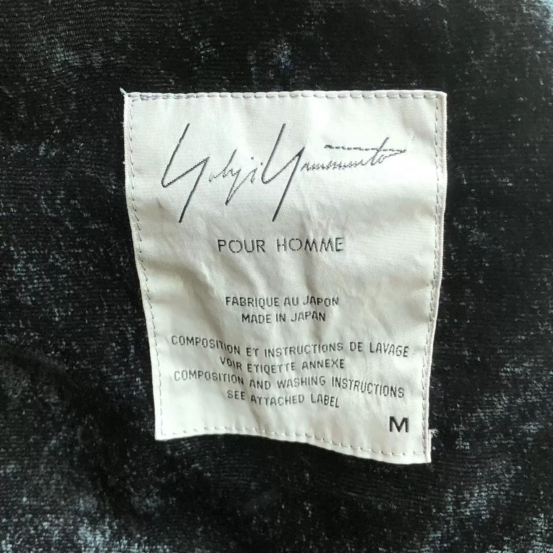 Yohji Yamamoto Yohji Yamamoto Black Velvet Suit-2505 Size US M / EU 48-50 / 2 - 3 Thumbnail