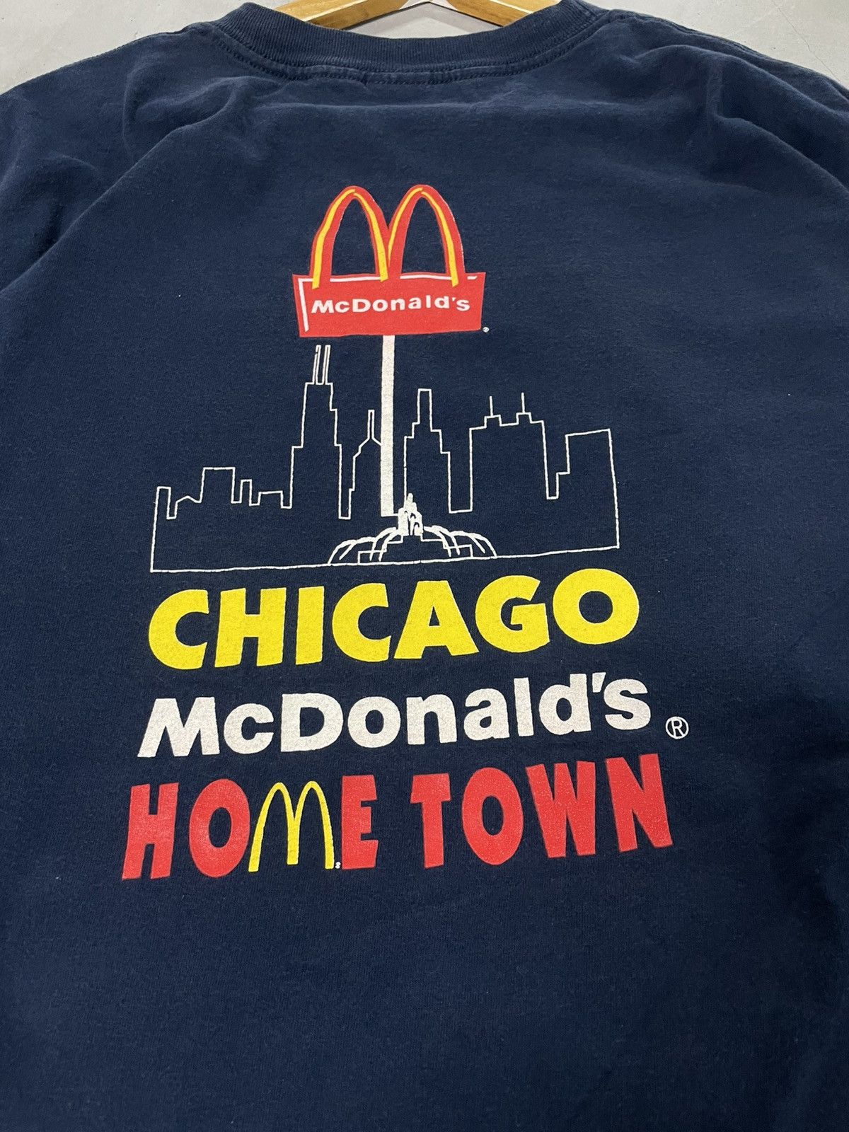 Vintage 🔥TRIPLE A🔥 MC DONALDS CHICAGO HOME TOWN Size US XL / EU 56 / 4 - 2 Thumbnail