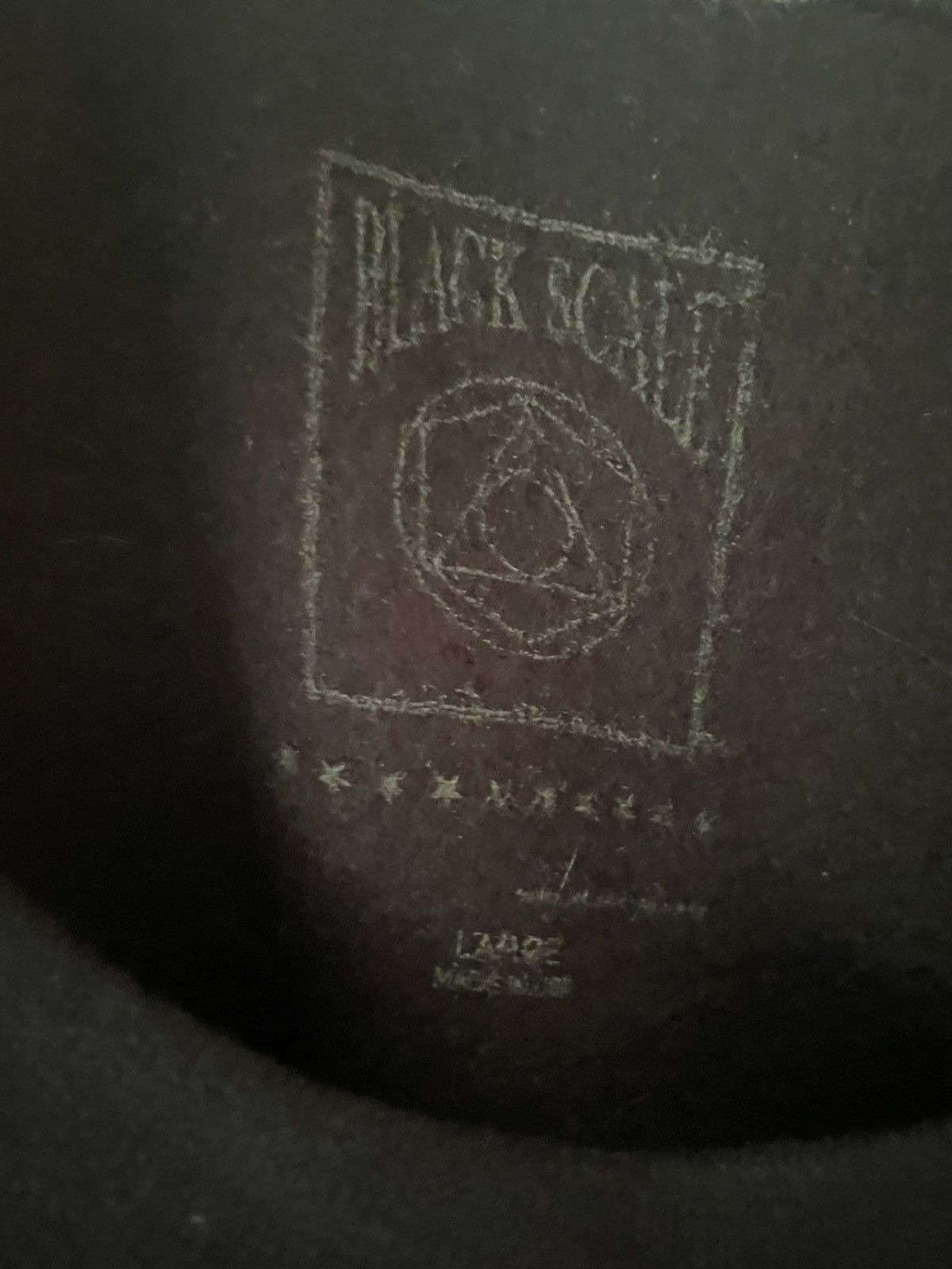 Black Scale black printed hell sweatshirt Size US L / EU 52-54 / 3 - 4 Thumbnail