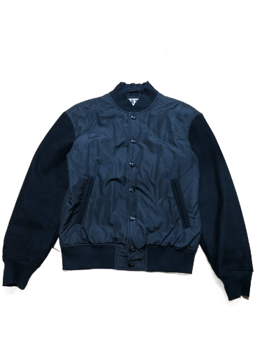 Versus Versace Vintage Versus Versace Big Y2K Logo Black Bomber Size US M / EU 48-50 / 2 - 1 Thumbnail