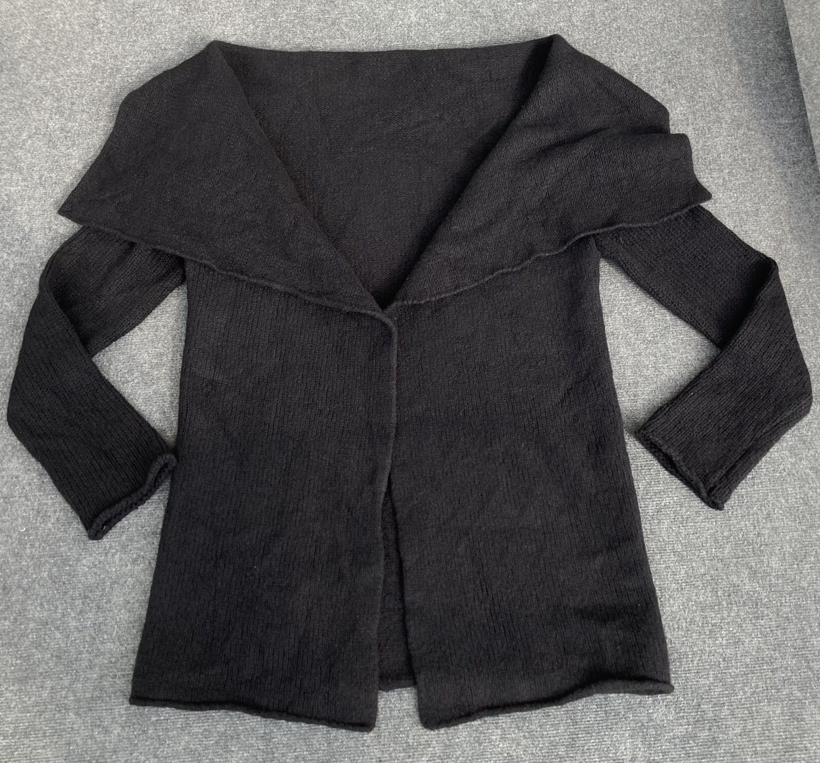 Dries Van Noten 🔥RARE🔥 Dries van Noten Compressed Wool Haori 90s Cardigan Size US M / EU 48-50 / 2 - 8 Thumbnail