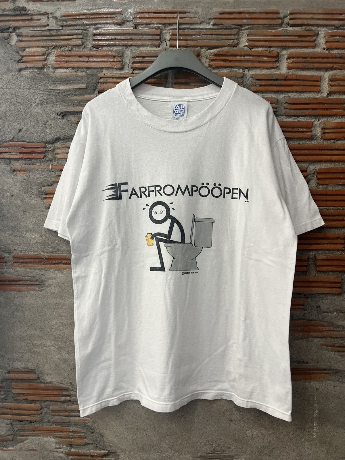 Arts & Science Vintage FARFROMPOOPEN Art parody Erazor Bits 1995’s Tshirt Size US L / EU 52-54 / 3 - 2 Thumbnail