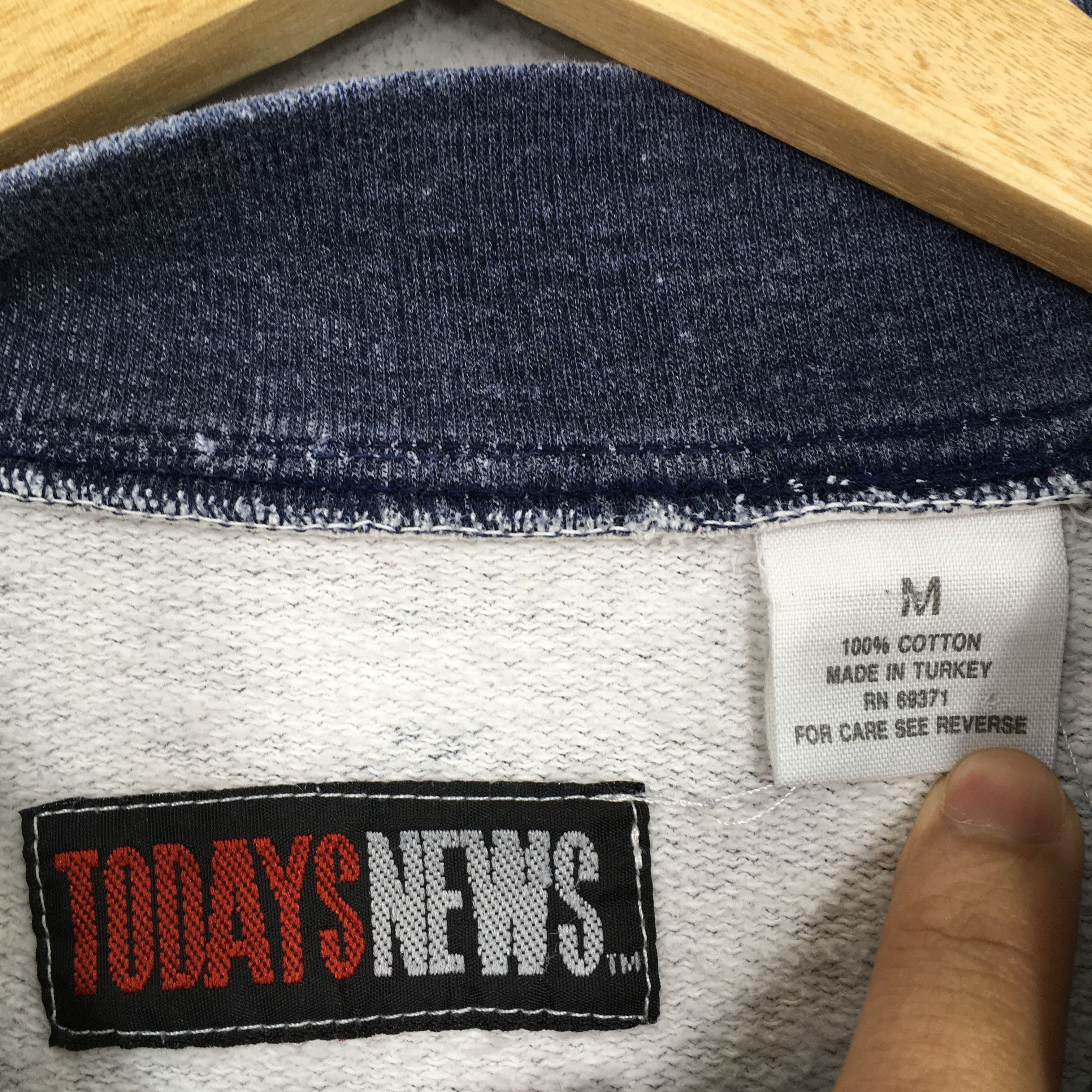 Vintage Vintage Todays News Pop Art Retro Sweatshirt Medium Size US M / EU 48-50 / 2 - 4 Thumbnail