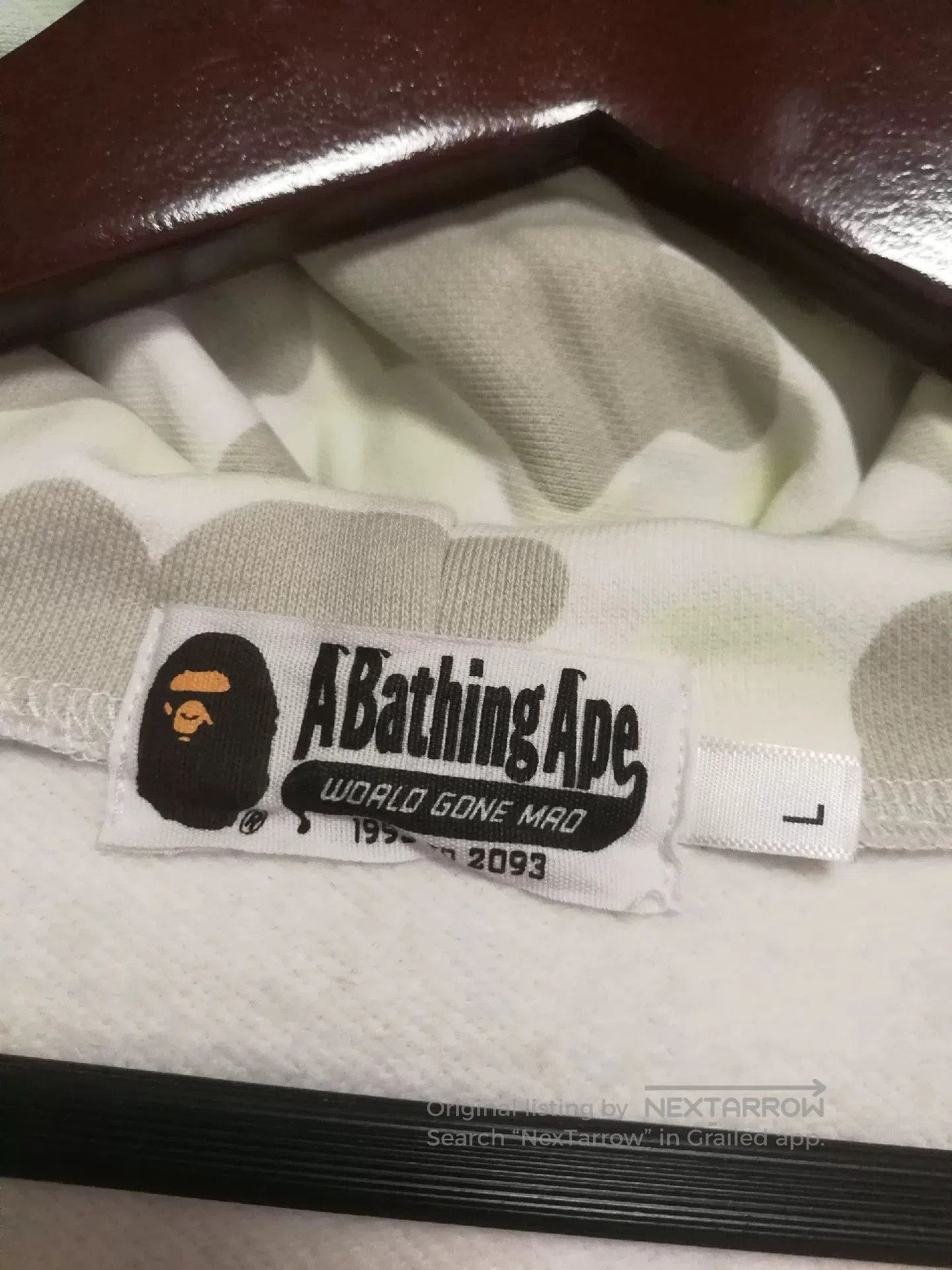 Bape 1993 BAPE Ape Head Camo Zip Hoodie. Size US L / EU 52-54 / 3 - 8 Thumbnail