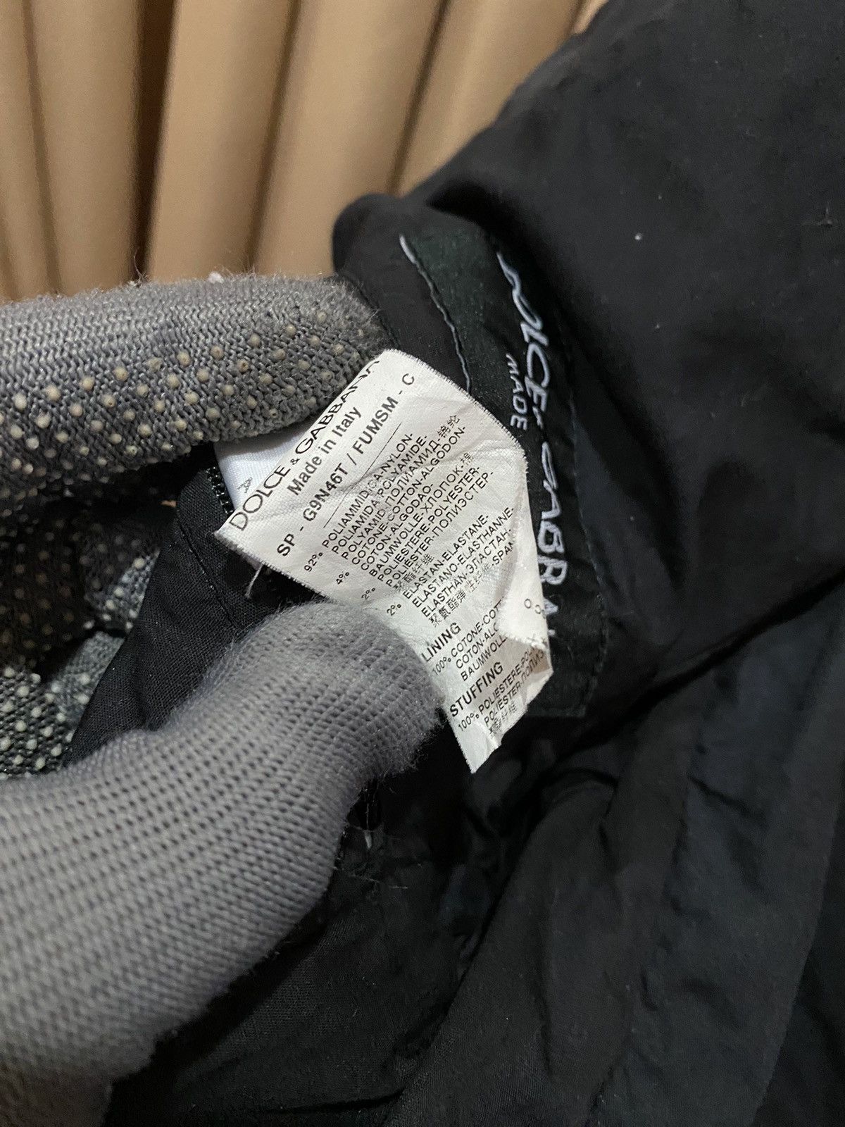 Dolce & Gabbana VINTAGE DOLCE & GABBANA NYLON BIKERS JACKET Size US S / EU 44-46 / 1 - 9 Thumbnail