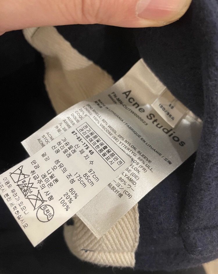 Acne Studios Acne studios Wool coat 2412-Nextarrow Size US M / EU 48-50 / 2 - 5 Thumbnail