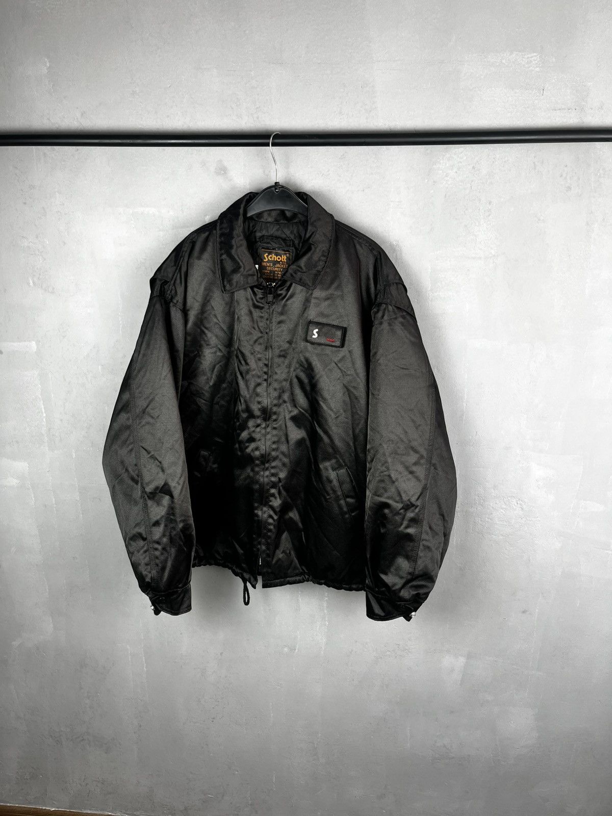 Schott Schott Vintage Bomber Jacket Cropped Boxy Patch Japanese Y2K Size US XL / EU 56 / 4 - 5 Thumbnail