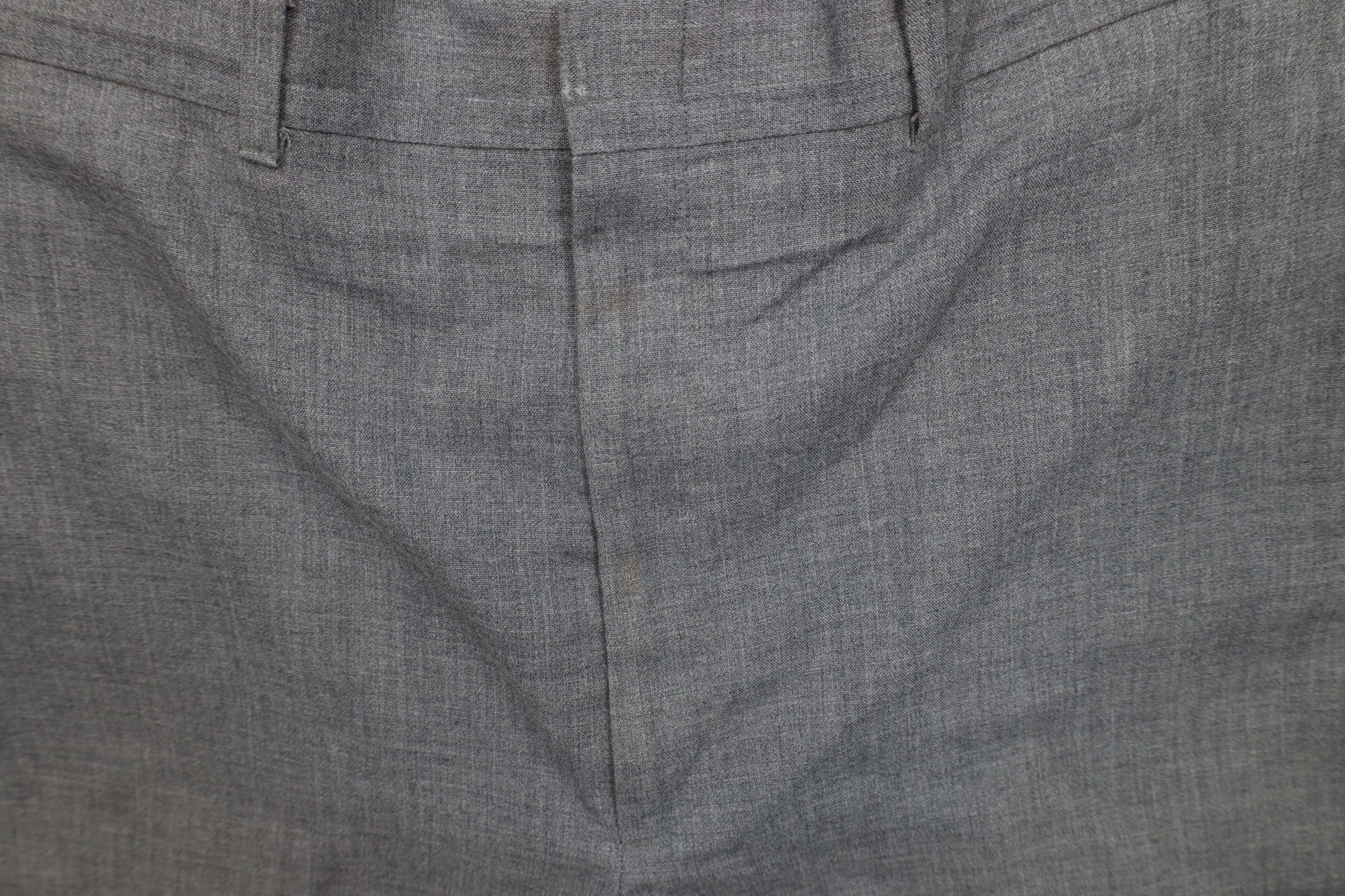 Vintage Vintage 70s Streetwear Flared Wide Leg Chino Pants Gray Size US 36 / EU 52 - 7 Thumbnail