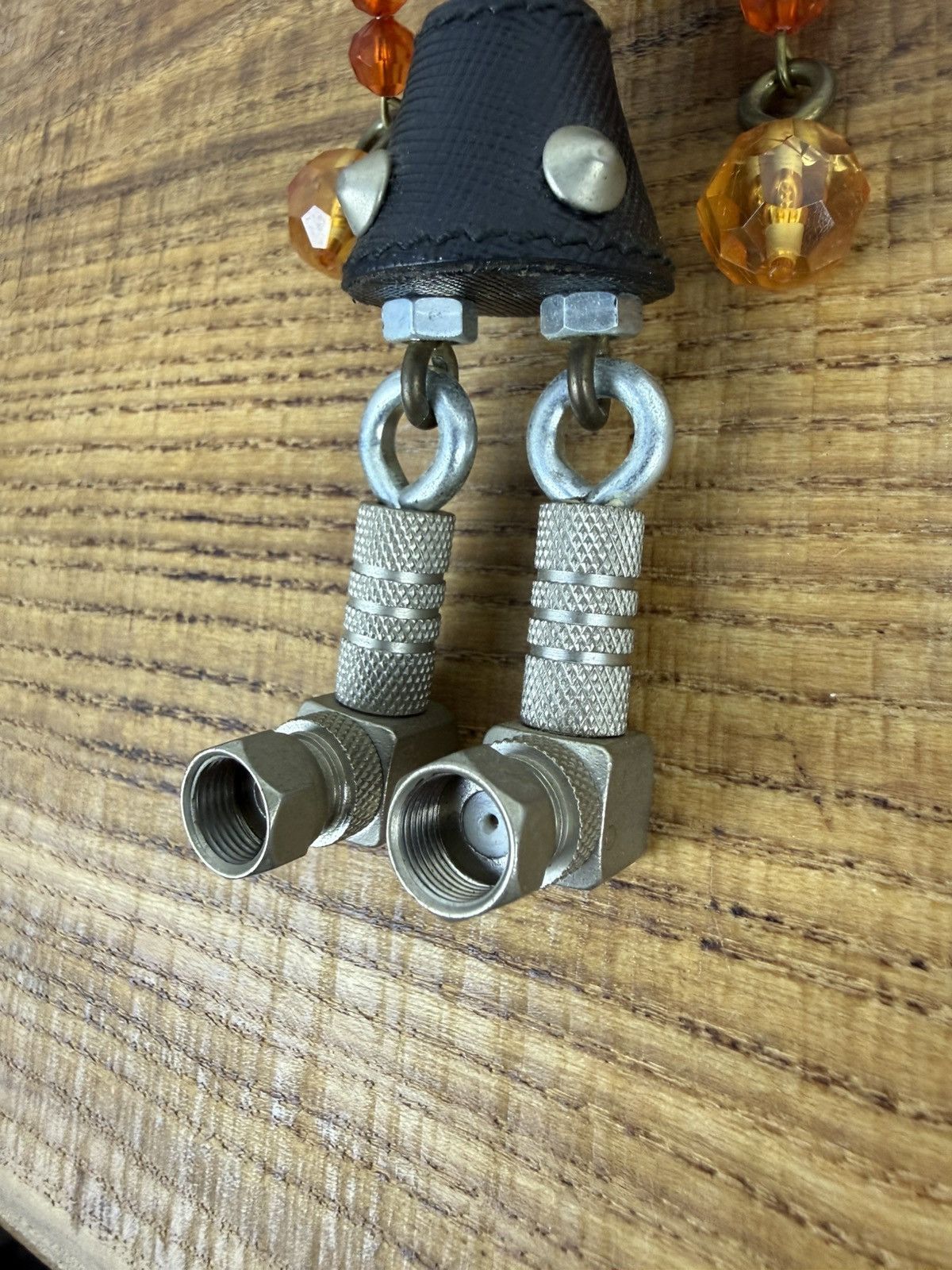 Prada Prada Robot Bag Charm Keychain Key Holder Vintage Size ONE SIZE - 4 Thumbnail