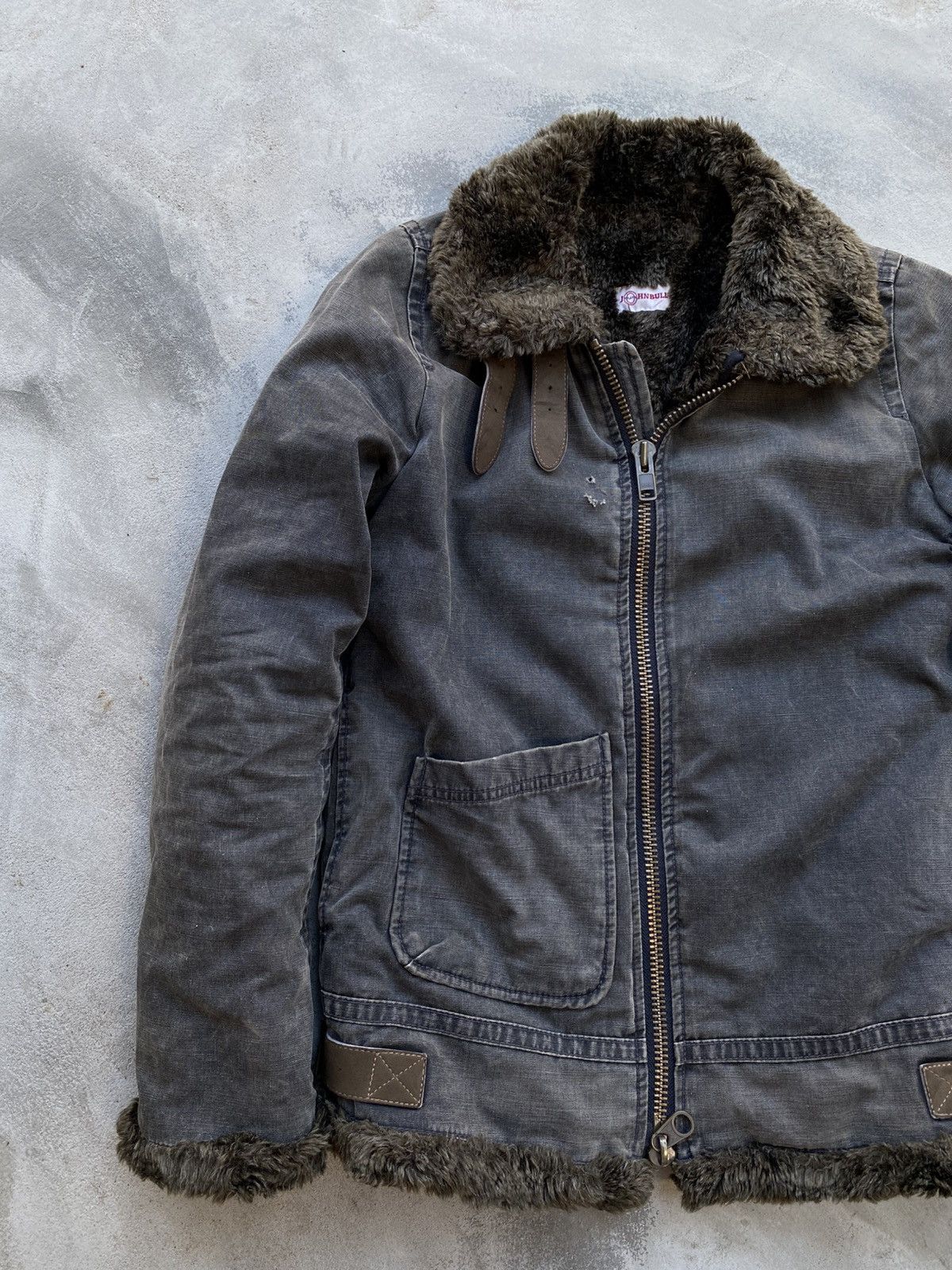 14th Addiction JOHN BULL KOJIMA FUR LINED WORKWEAR JACKER Size US M / EU 48-50 / 2 - 3 Thumbnail