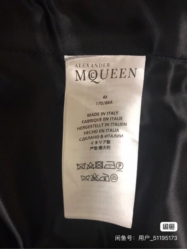 Alexander McQueen Alexander McQUEEN Black jacket 2504-Nextarrow Size US S / EU 44-46 / 1 - 8 Thumbnail